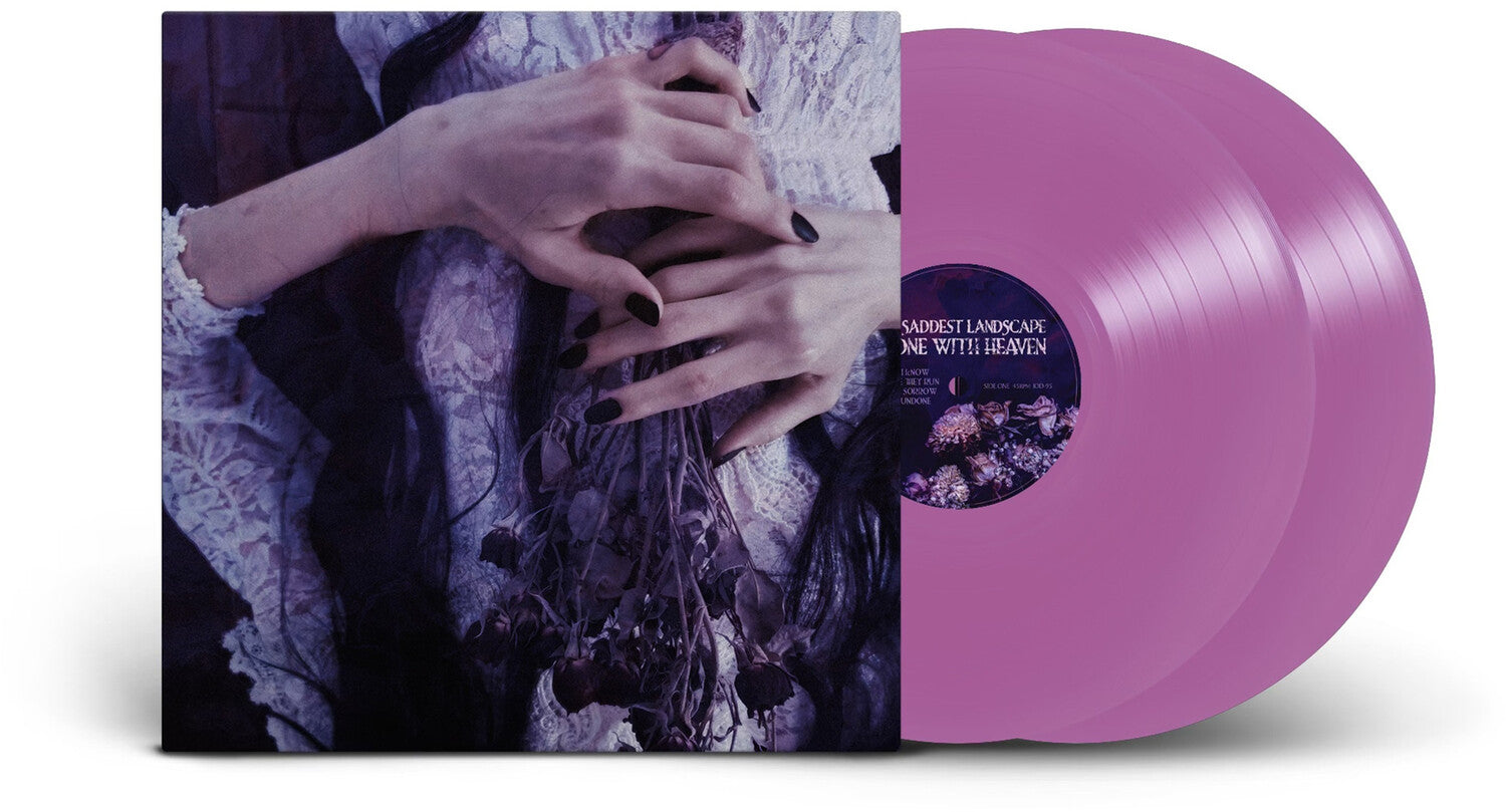 Saddest Landscape - Alone With Heaven 2xLP (Violet Vinyl)