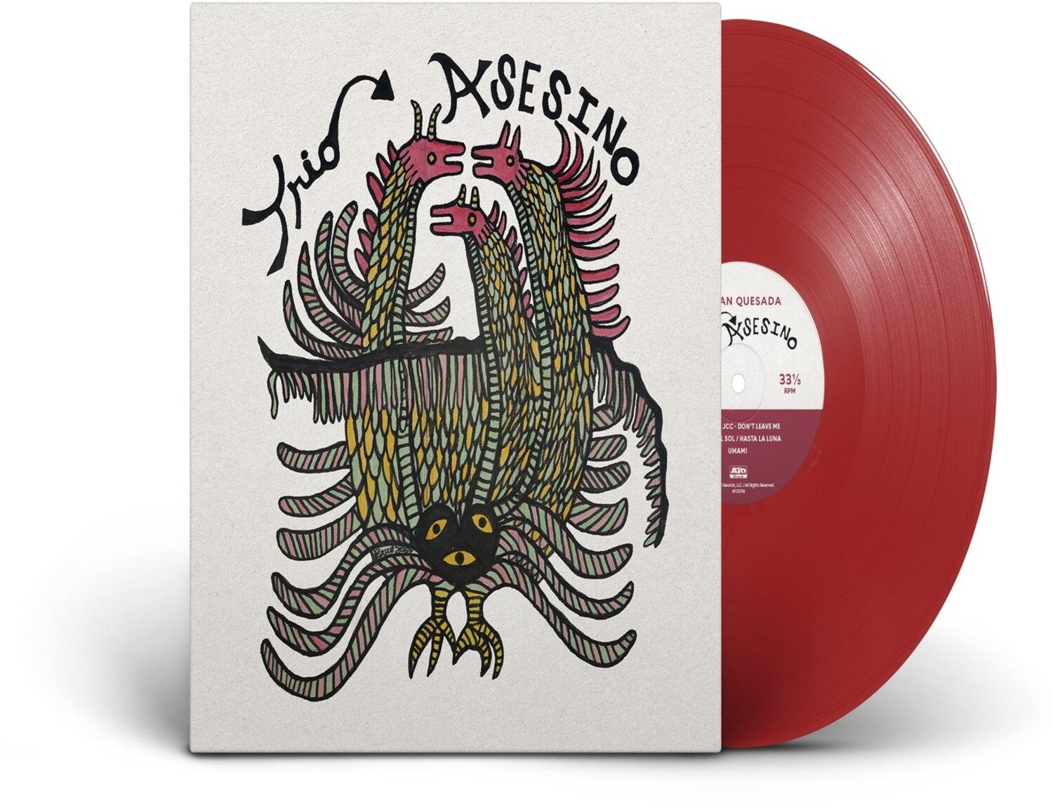 Adrian Quesada - Trio Asesino (Red Vinyl)