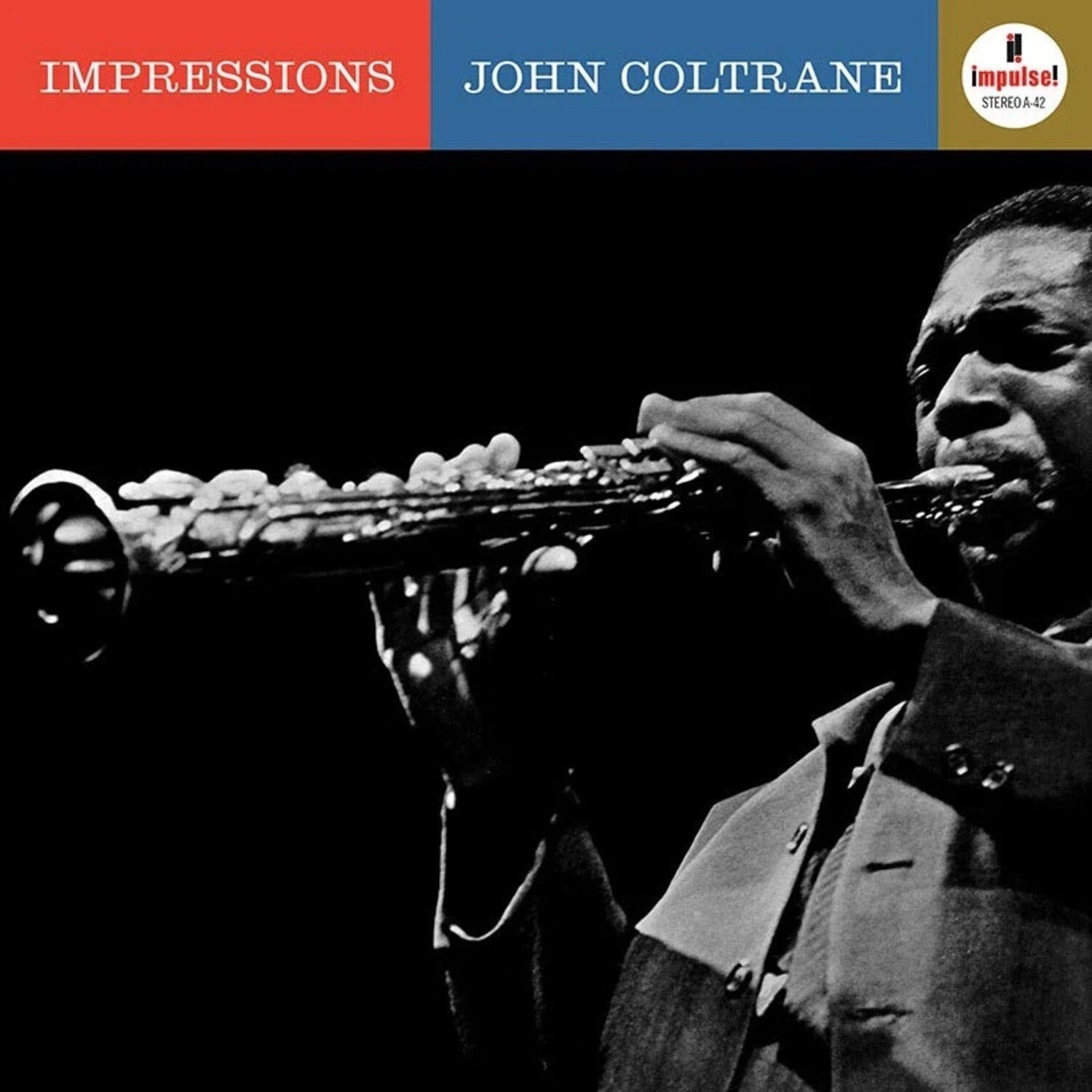 John Coltrane - Impressions (Verve Acoustic Sounds Series) — vinyl LP album cover