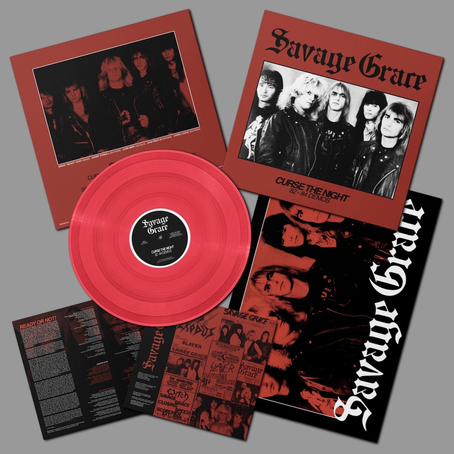 Savage Grace - Curse the Night (82-84 Demos)