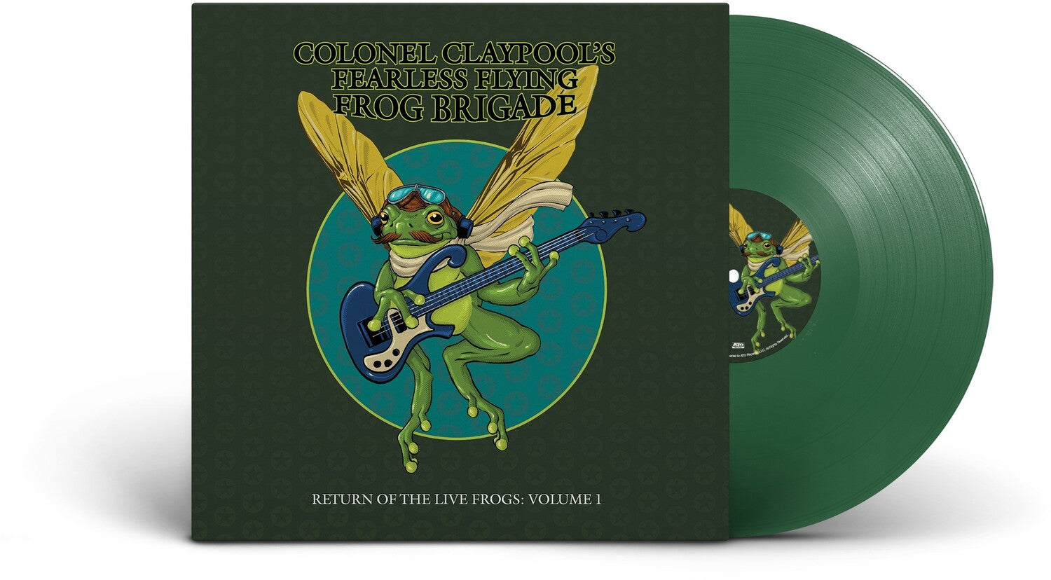 Les Claypool's Fearless Flying Frog Brigade - Return of the Live Frogs: Volume 1 (Green Vinyl)