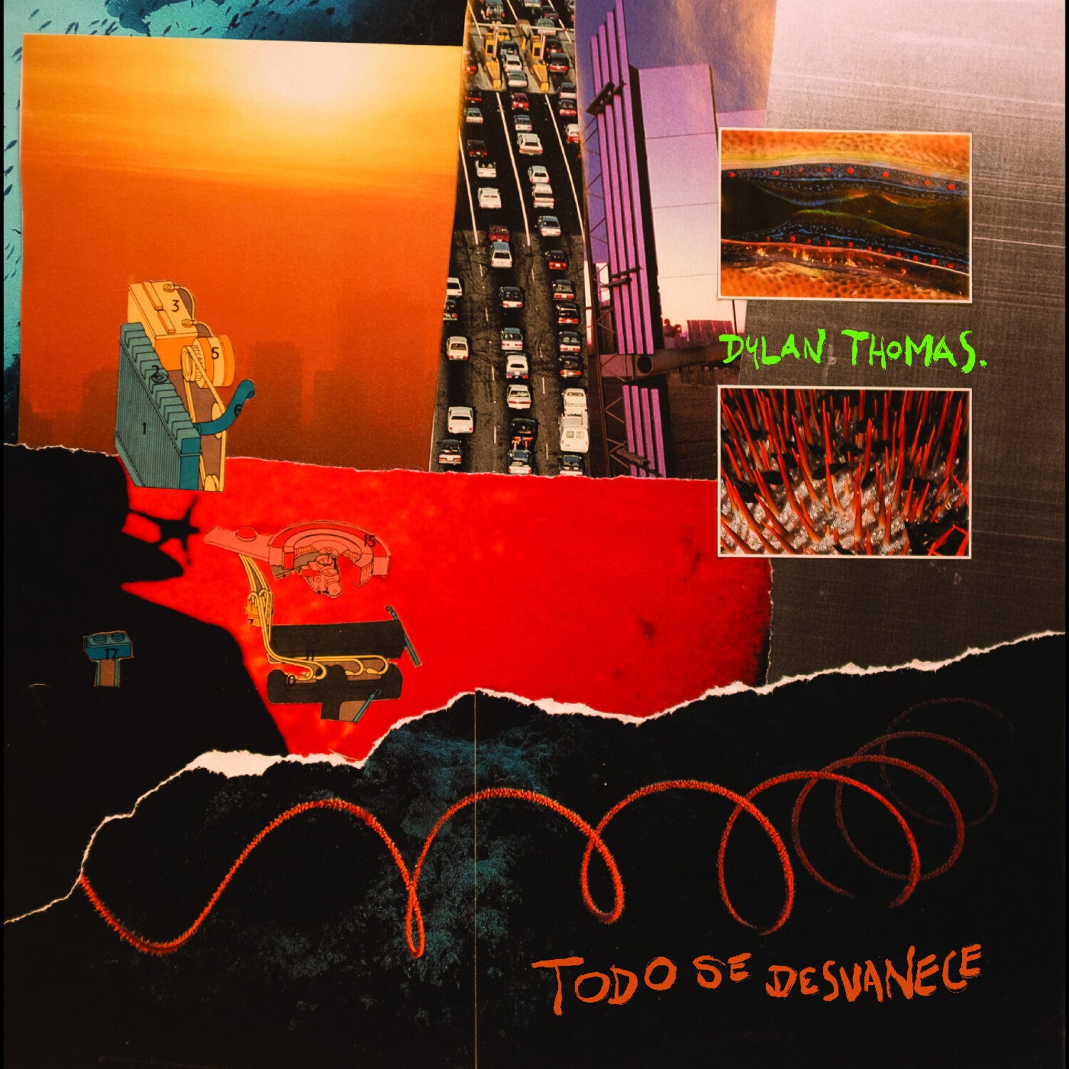 Dylan Thomas - Todo se desvanece (Green Vinyl)