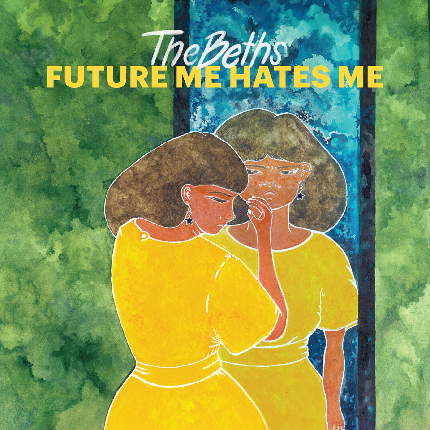 Beths - Future Me Hates Me - BLUE AND RED A/B SIDE VINYL (Blue Vinyl)