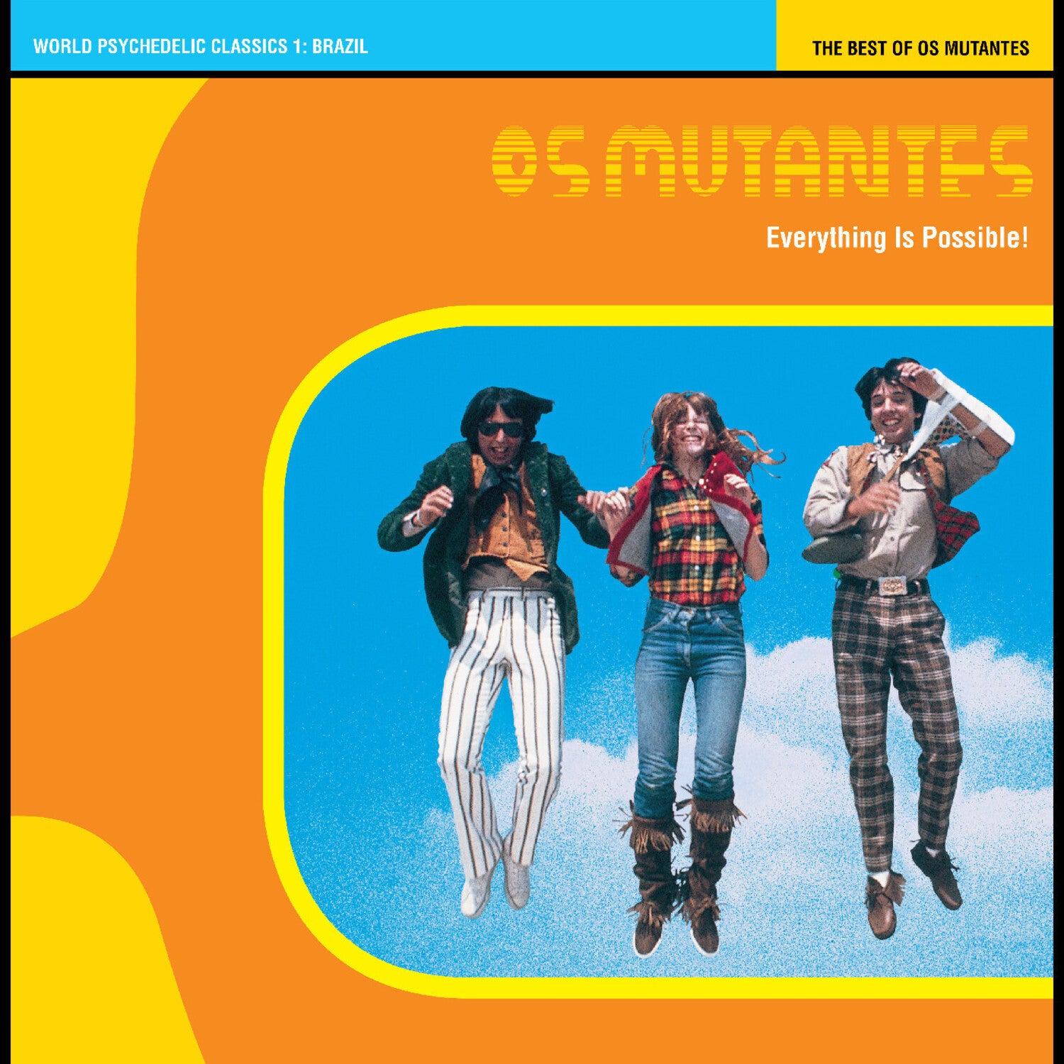 Os Mutantes - Everything Is Possible! The Best of Os Mutantes - World Psychedelic Classics 1 - CRYSTAL BLUE PERSUASION VINYL (Blue Vinyl)
