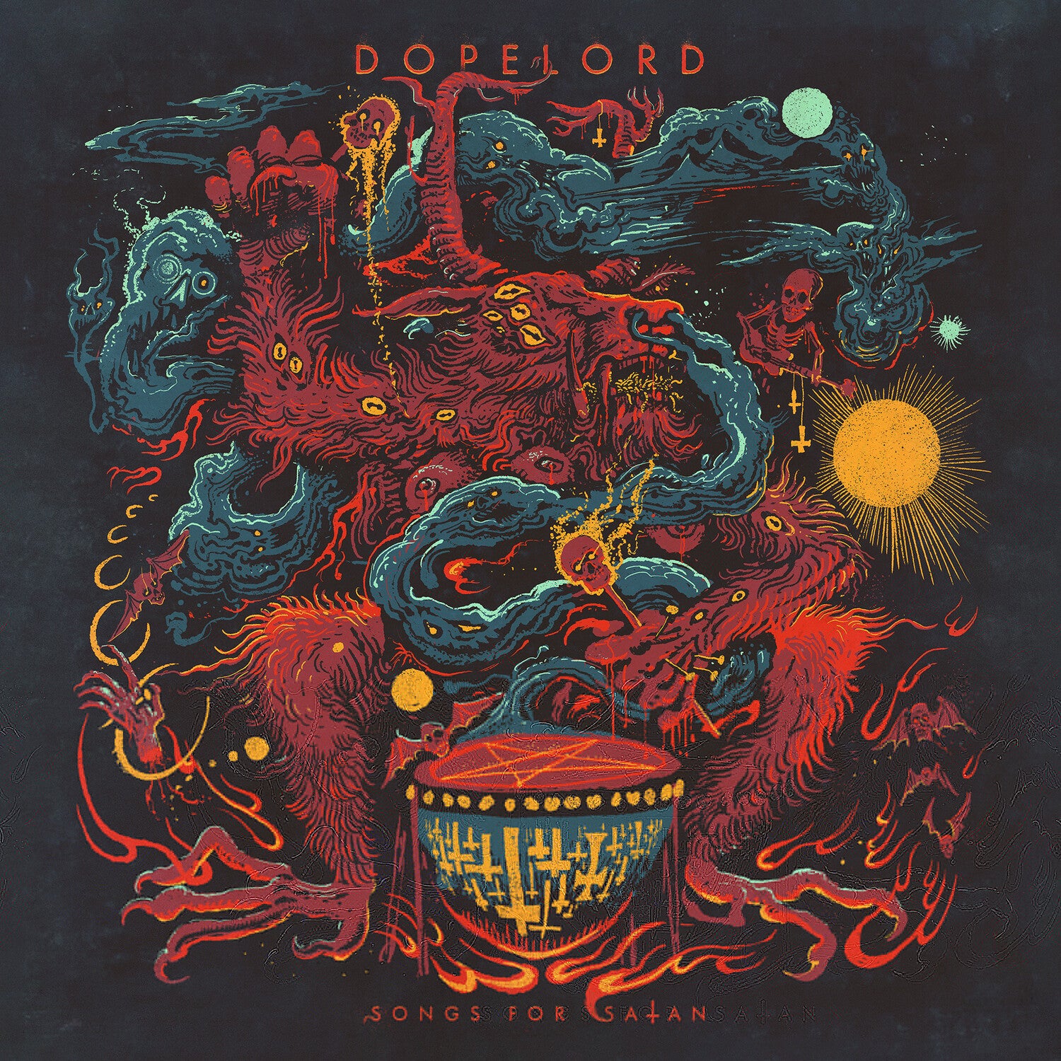 Dopelord - Songs For Satan (Yellow Vinyl)