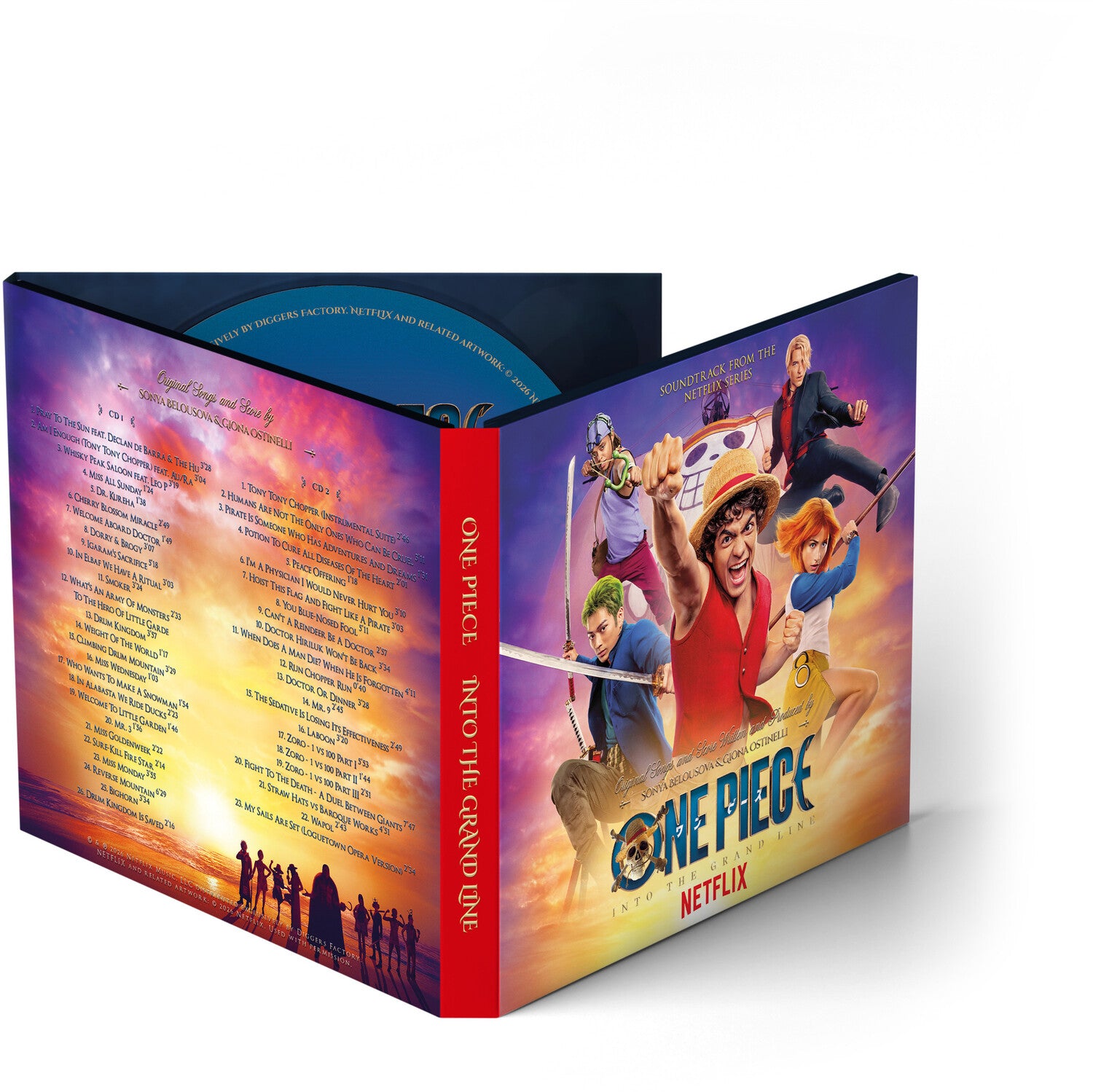 Sonya Belousova / Giona Ostinelli - One Piece: Into the Grand Line (Original Netflix Series Soundtrack) (CD)