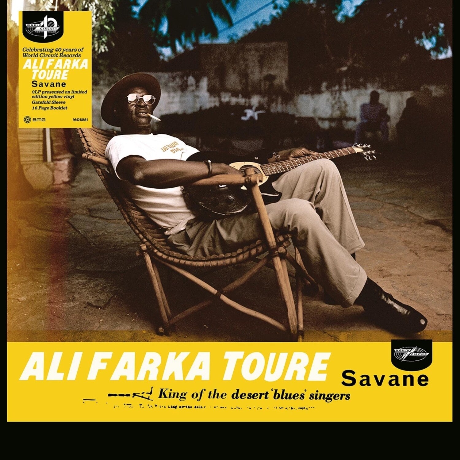 Ali Farka Toure - Savane 2xLP (Yellow Vinyl)