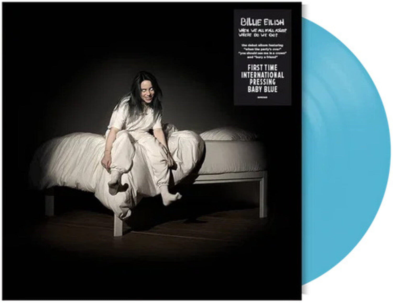 Billie Eilish - When We All Fall Asleep Where Do We Go - Limited Baby Blue Colored Vinyl (Blue Vinyl)