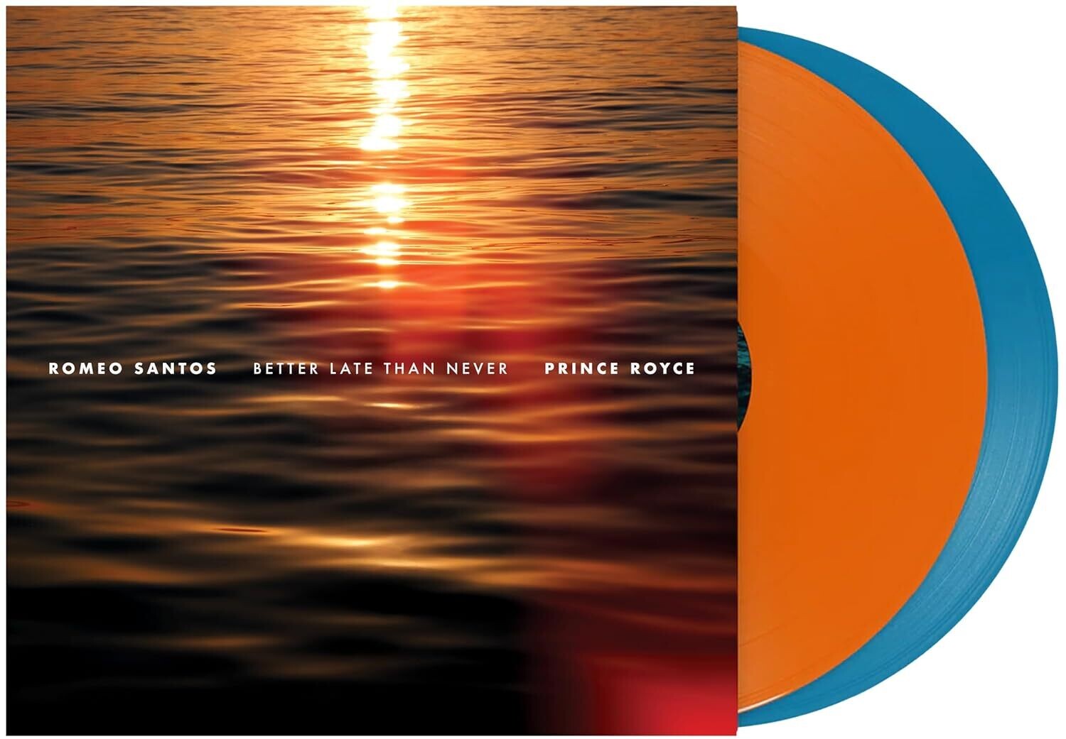 Romeo Santos & Prince Royce - Better Late Than Never (Orange & AQUA) (Aqua Vinyl)