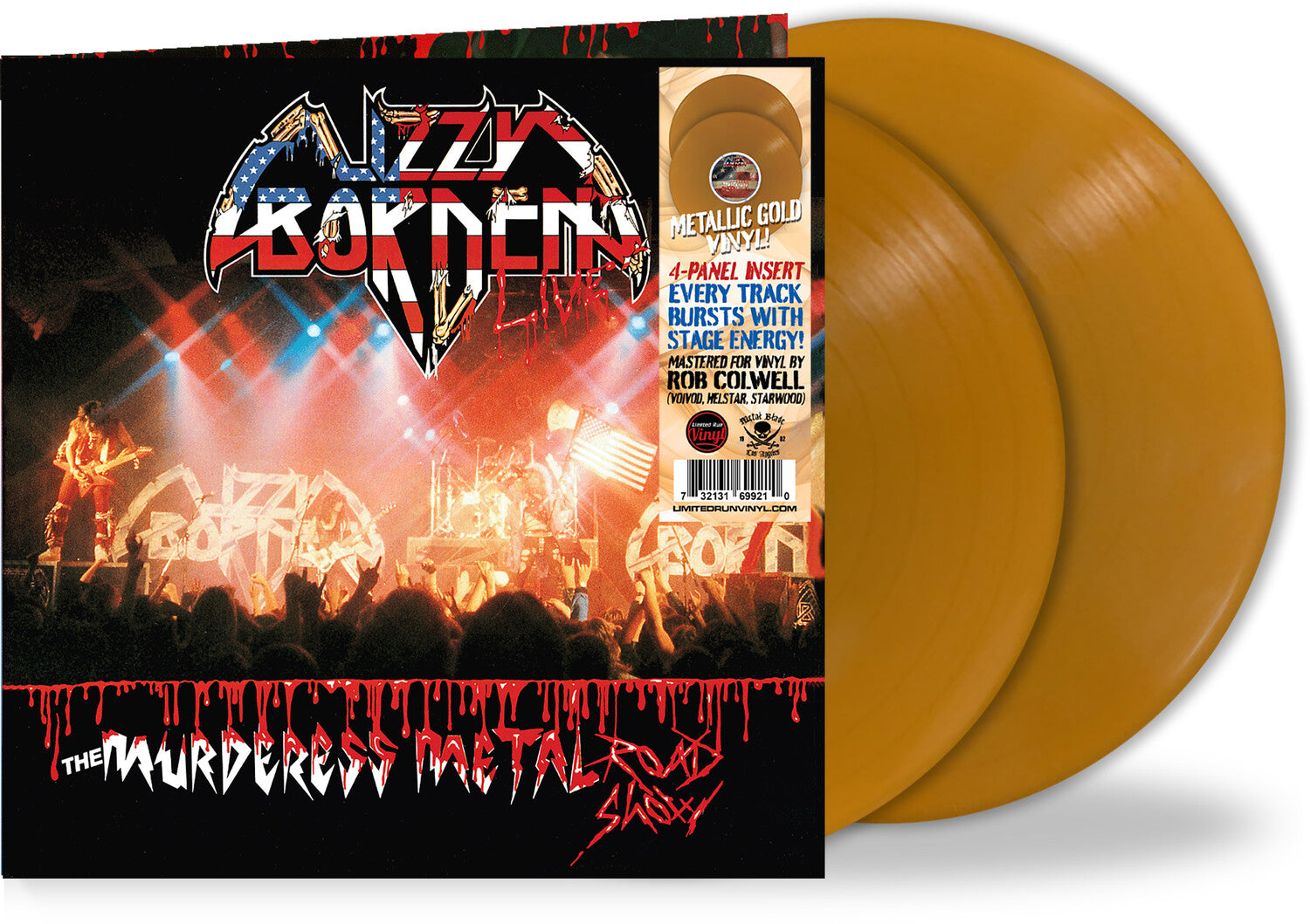Lizzy Borden - The Murderess Metal Road Show: 40th Anniversary 2xLP (Limited Edition)