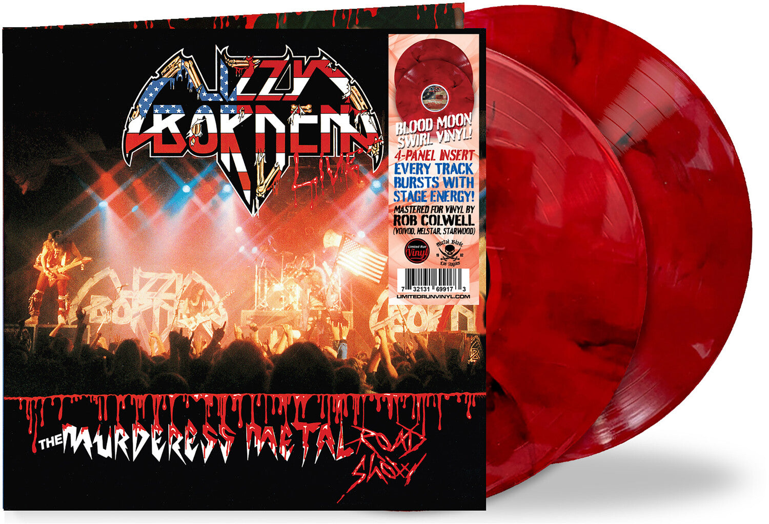 Lizzy Borden - The Murderess Metal Road Show: 40th Anniversary 2xLP (Limited Edition)