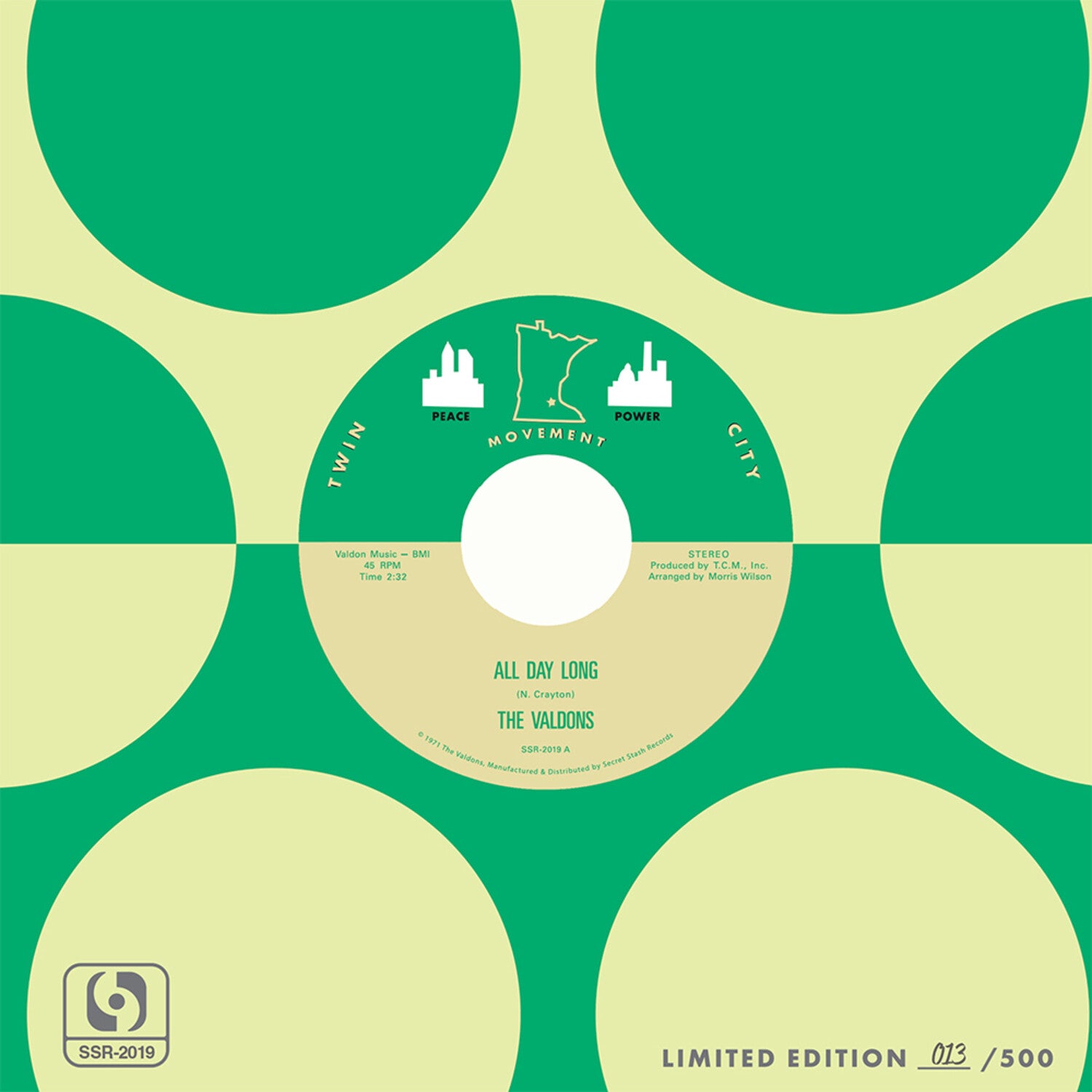 Valdons - All Day Long B/w Love Me, Leave Me