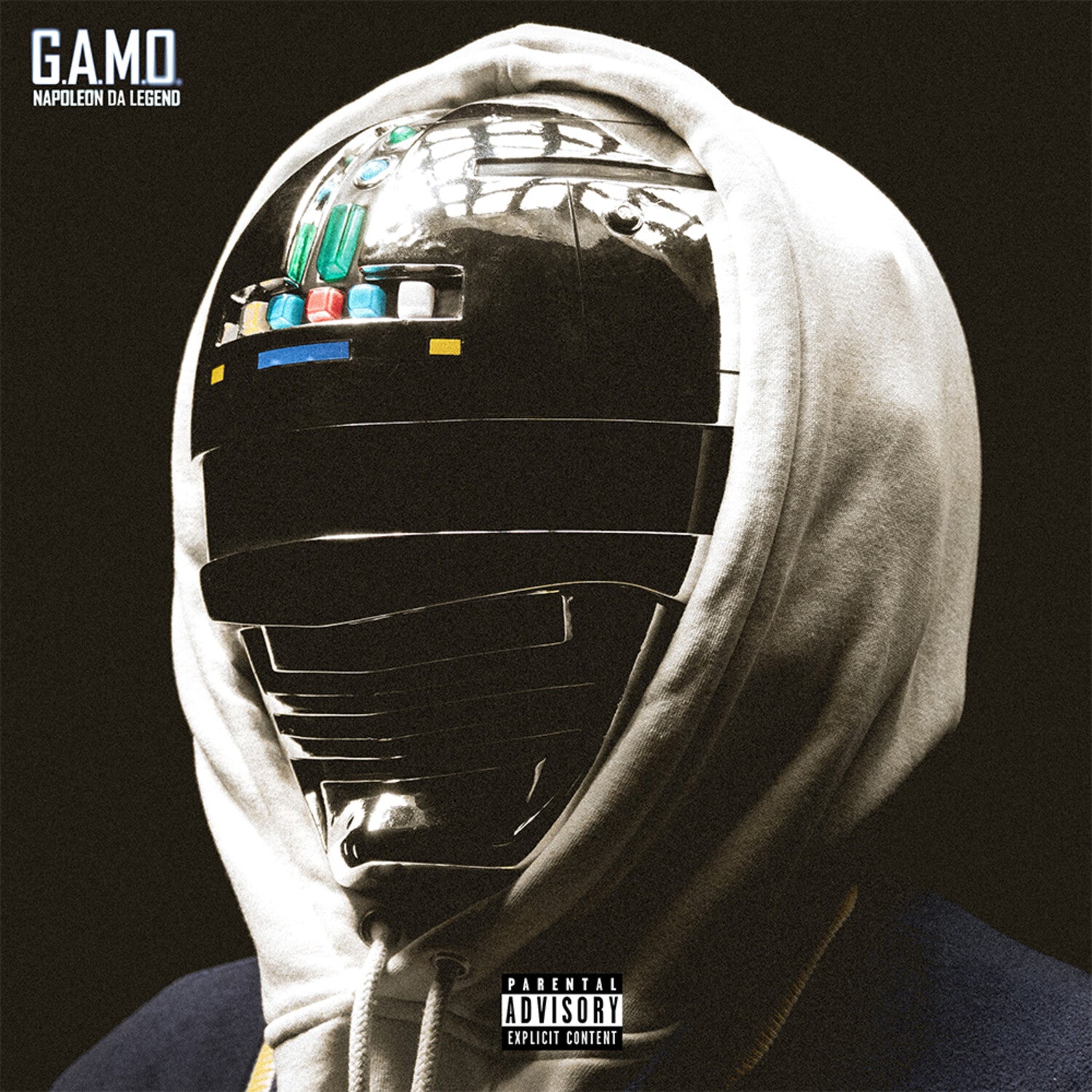 Napoleon Da Legend - G.A.M.O. - Silver Galaxy 2xLP (Silver Vinyl)
