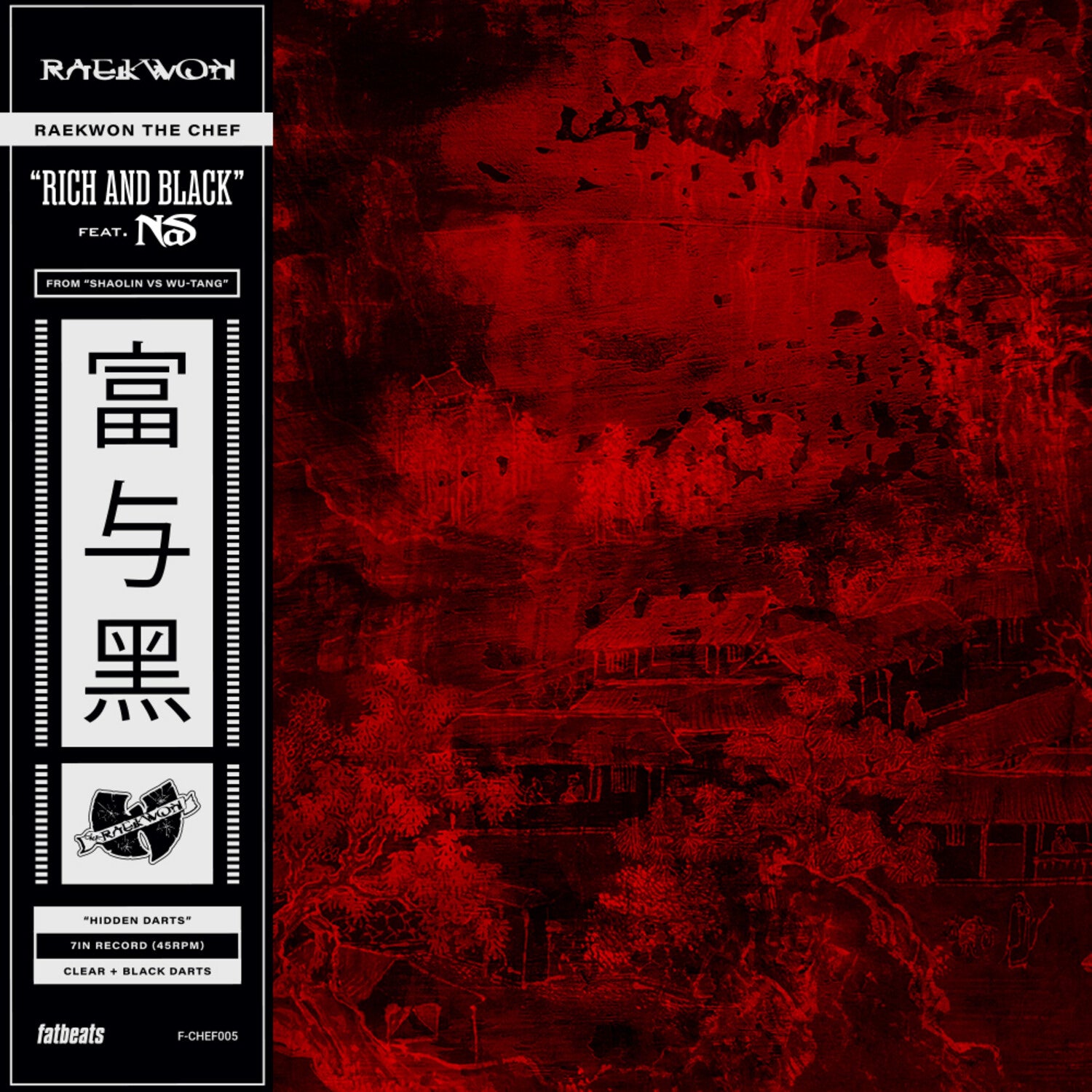 Raekwon - Rich & Black Ft Nas B/w Crane Style F Busta Rhymes