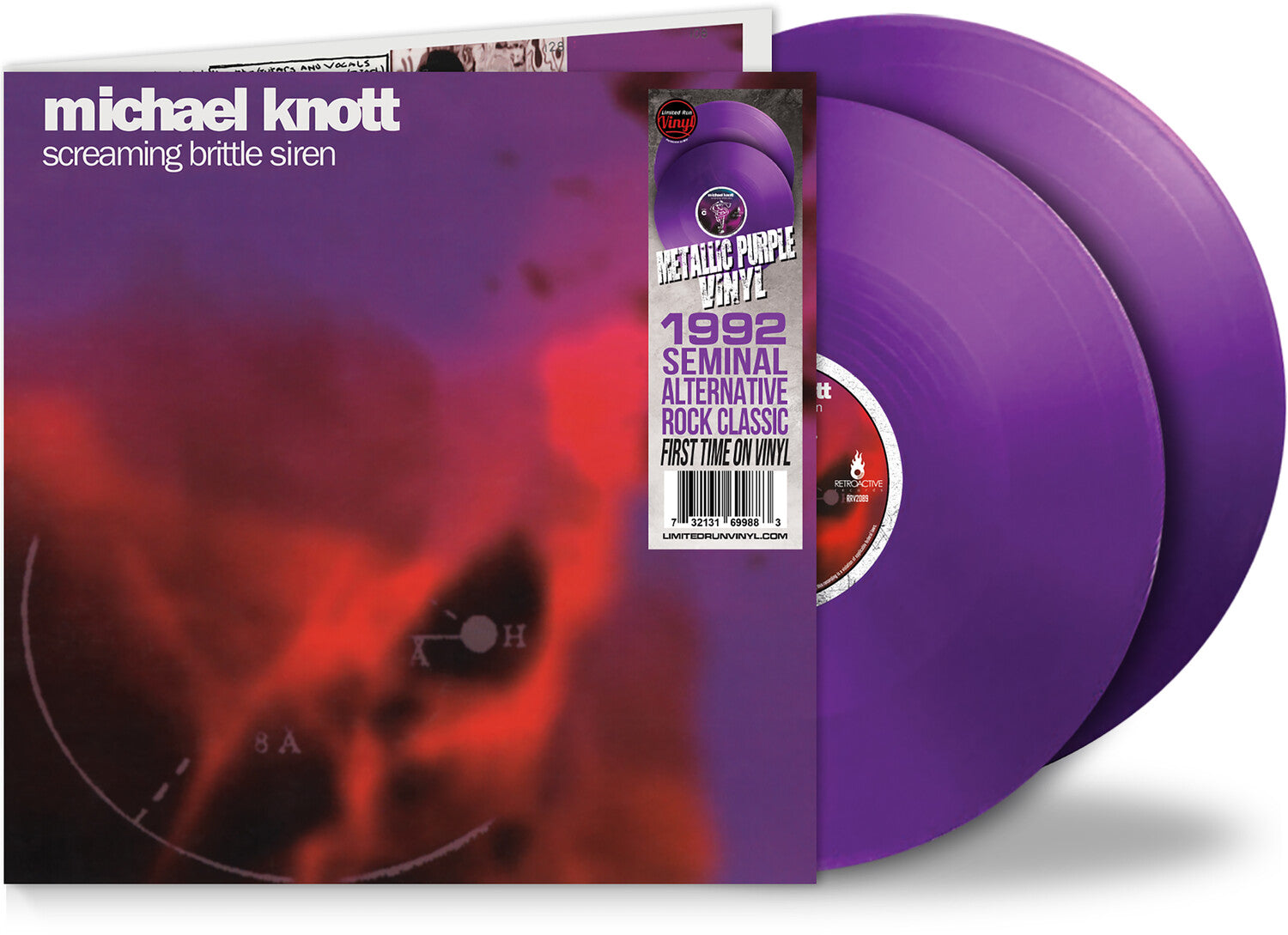 Michael Knott - Screaming Brittle Siren 2xLP (Purple Vinyl)