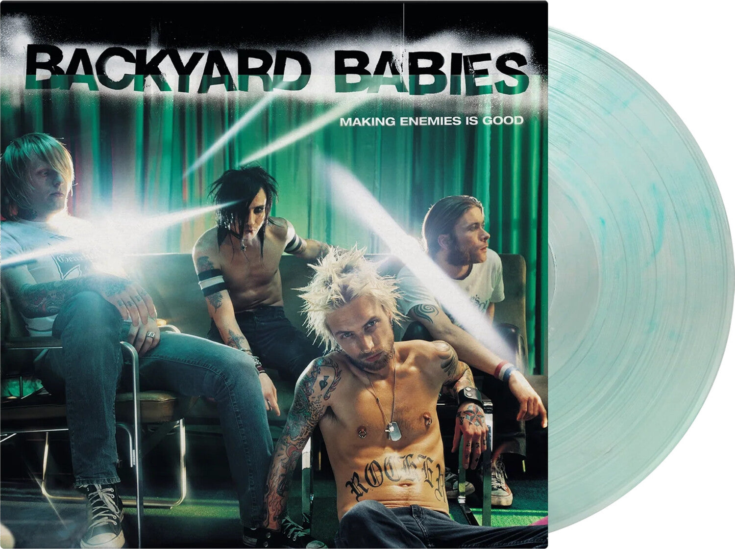 Backyard Babies - Making Enemies Is Good - Limited 180-Gram Translucent Green Colored Vinyl (Green Vinyl)