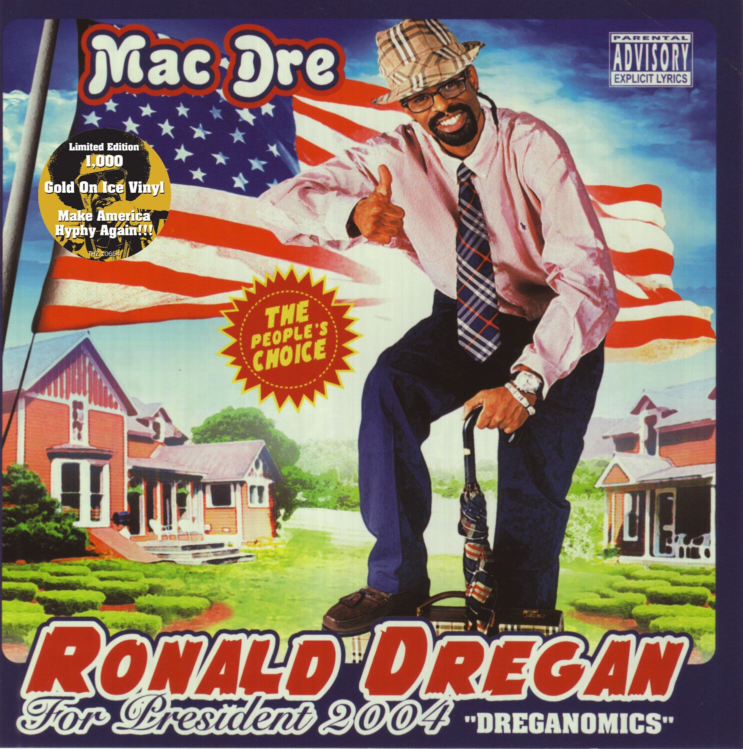 Mac Dre - Ronald Dregan - Dreganomics 2xLP (Gold Vinyl)