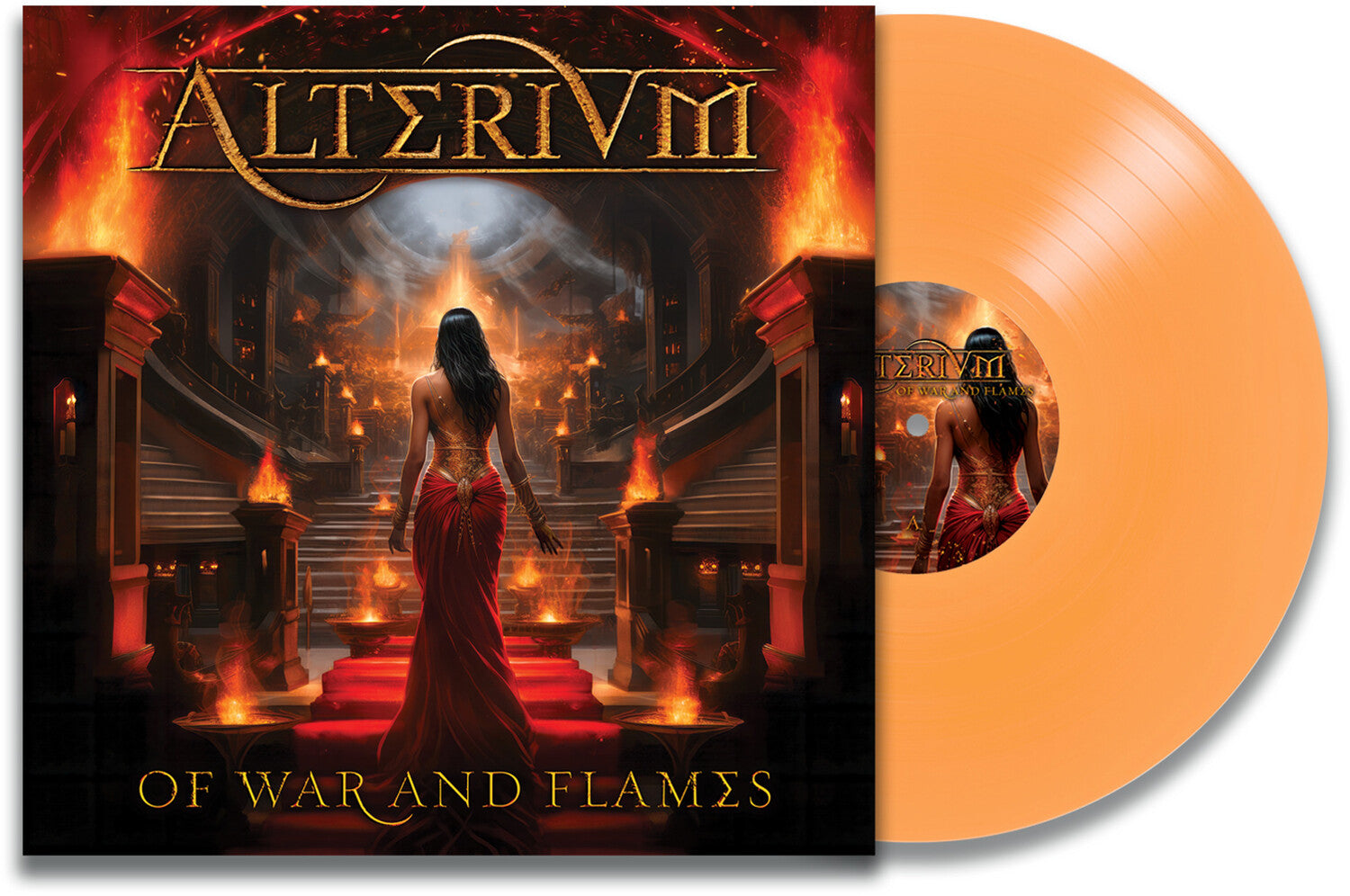 Alterium - Of War & Flames (Clear Vinyl)