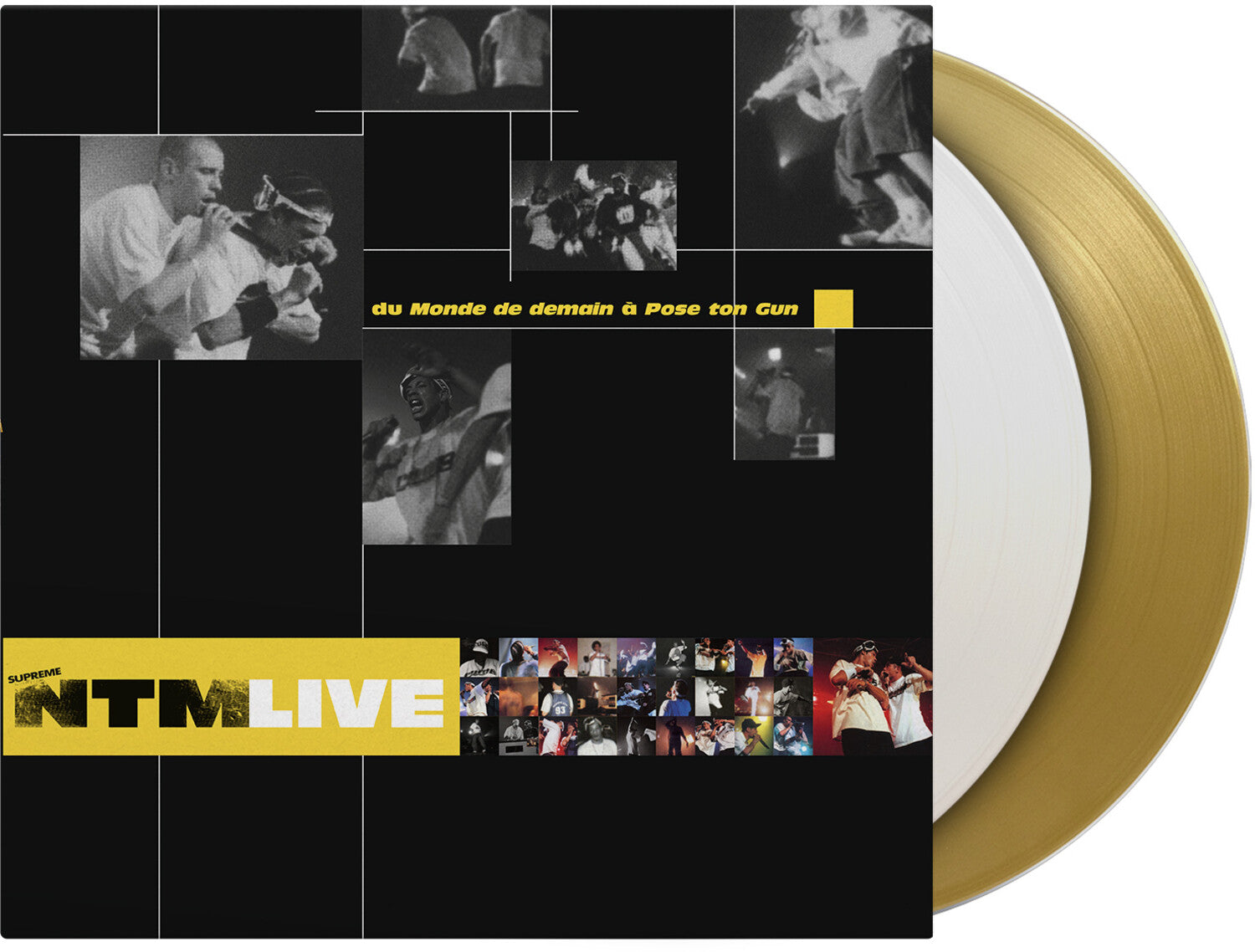 Supreme NTM - Live (Du Monde De Demain A Pose Ton Gun) 2xLP (White Vinyl)