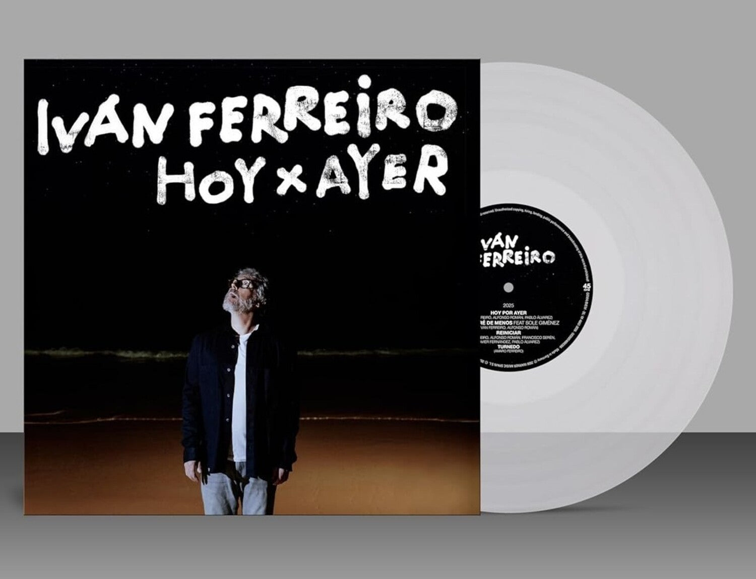 Ivan Ferreiro - Hoy X Ayer (Clear Vinyl)