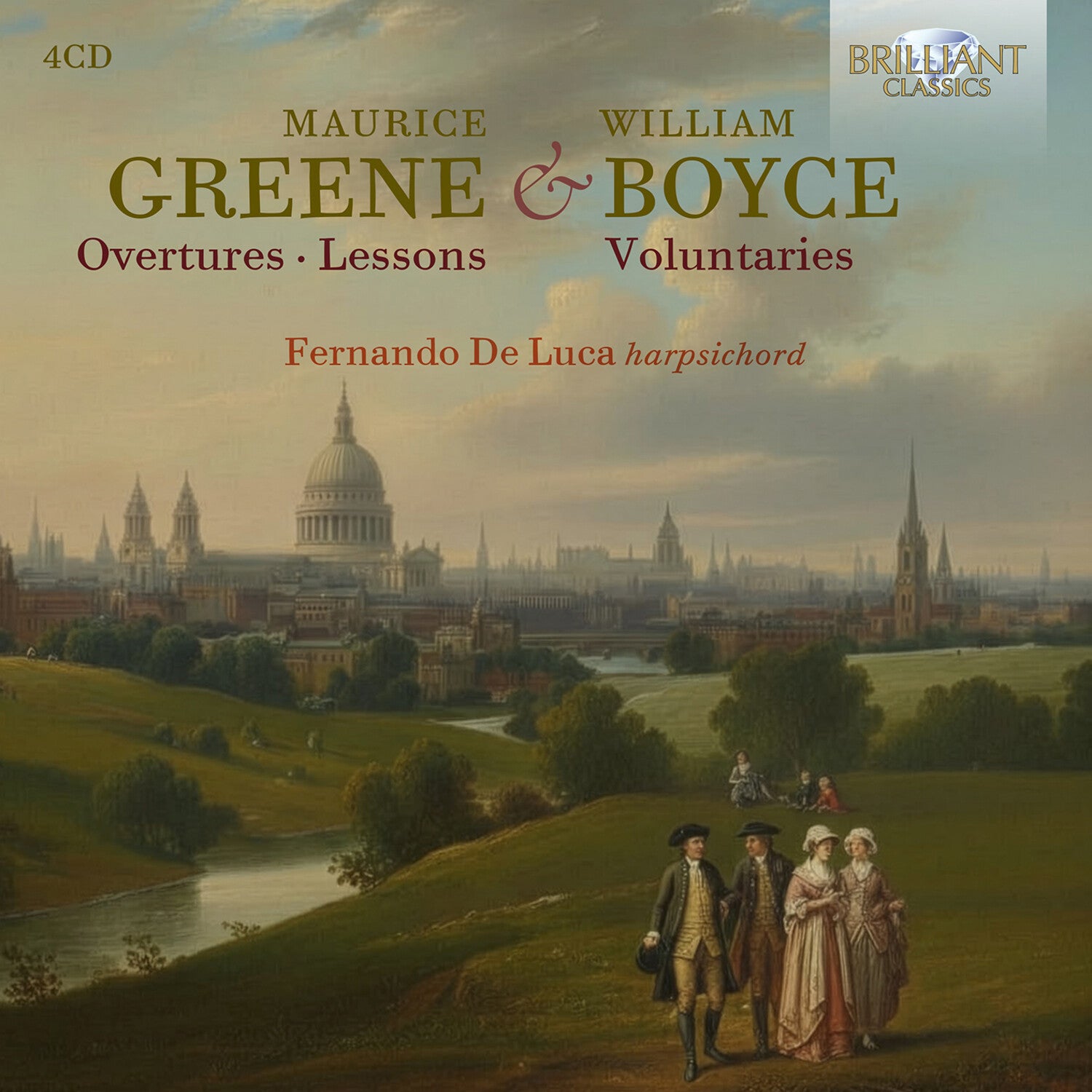 Fernando De Luca - Greene: Overtures & Lessons; Boyce: Voluntaries