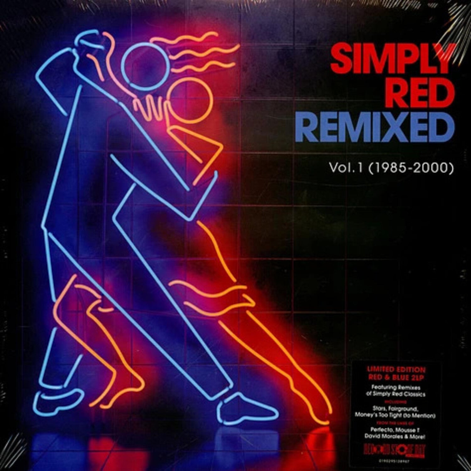Simply Red - Remixed Vol. 1 (1985-2000) - Limited Red & Blue Colored Vinyl 2xLP (Red Vinyl)