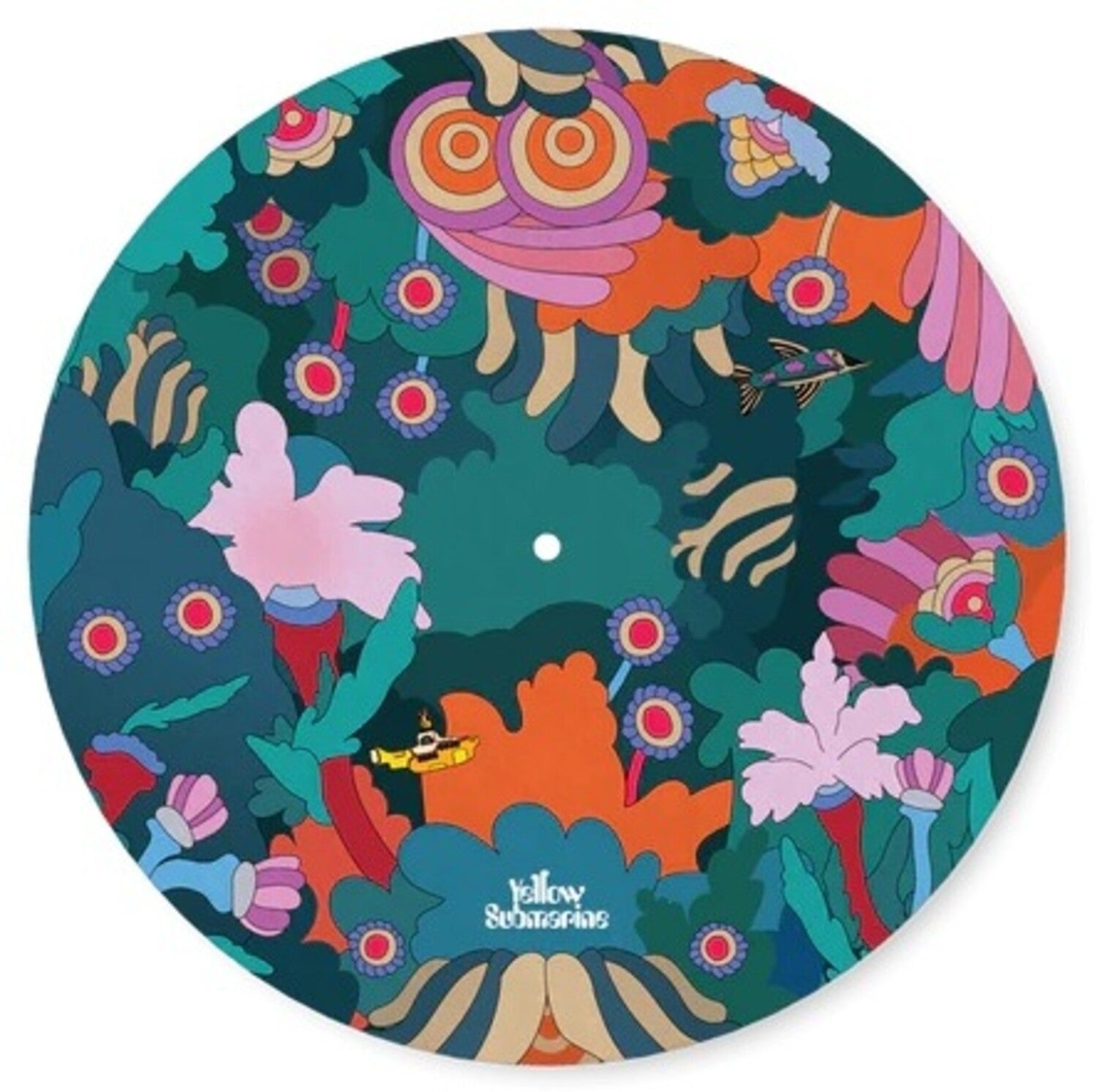 Beatles Submarine Record Mat Under the Sea