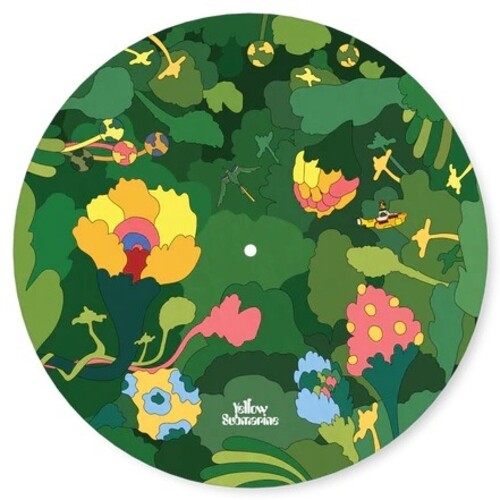 D'addario - Beatles Yellow Sub Record Mat Pepperland Woods