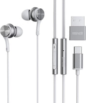 Maxell - Fusion X USB-C Wired Earbud with Mic