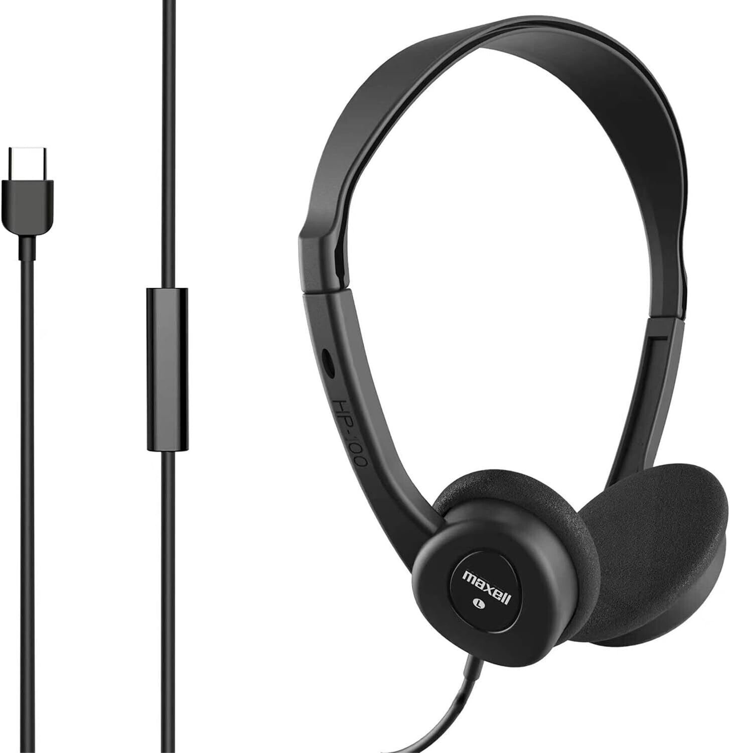 Maxell HP-101 USB-C Wired Headphone with MIC
