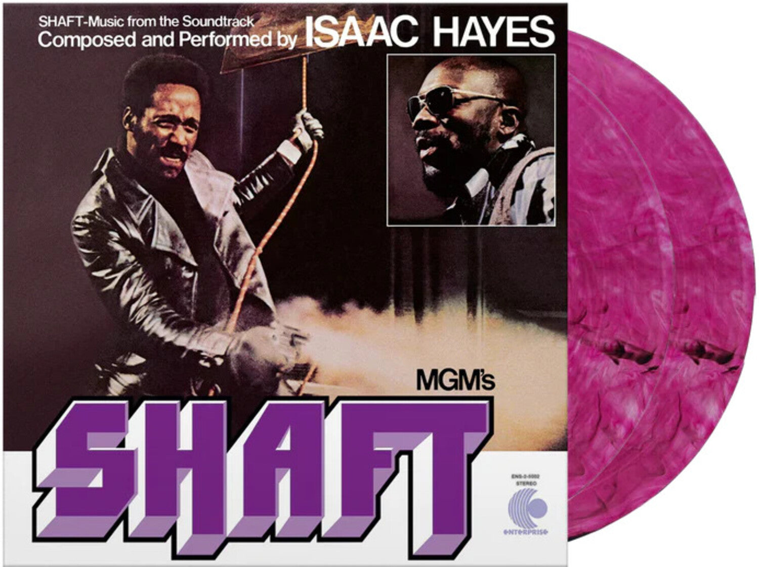 Isaac Hayes - Shaft (Original Soundtrack) - Limited Purple Smoke Colored Vinyl (Purple Vinyl)