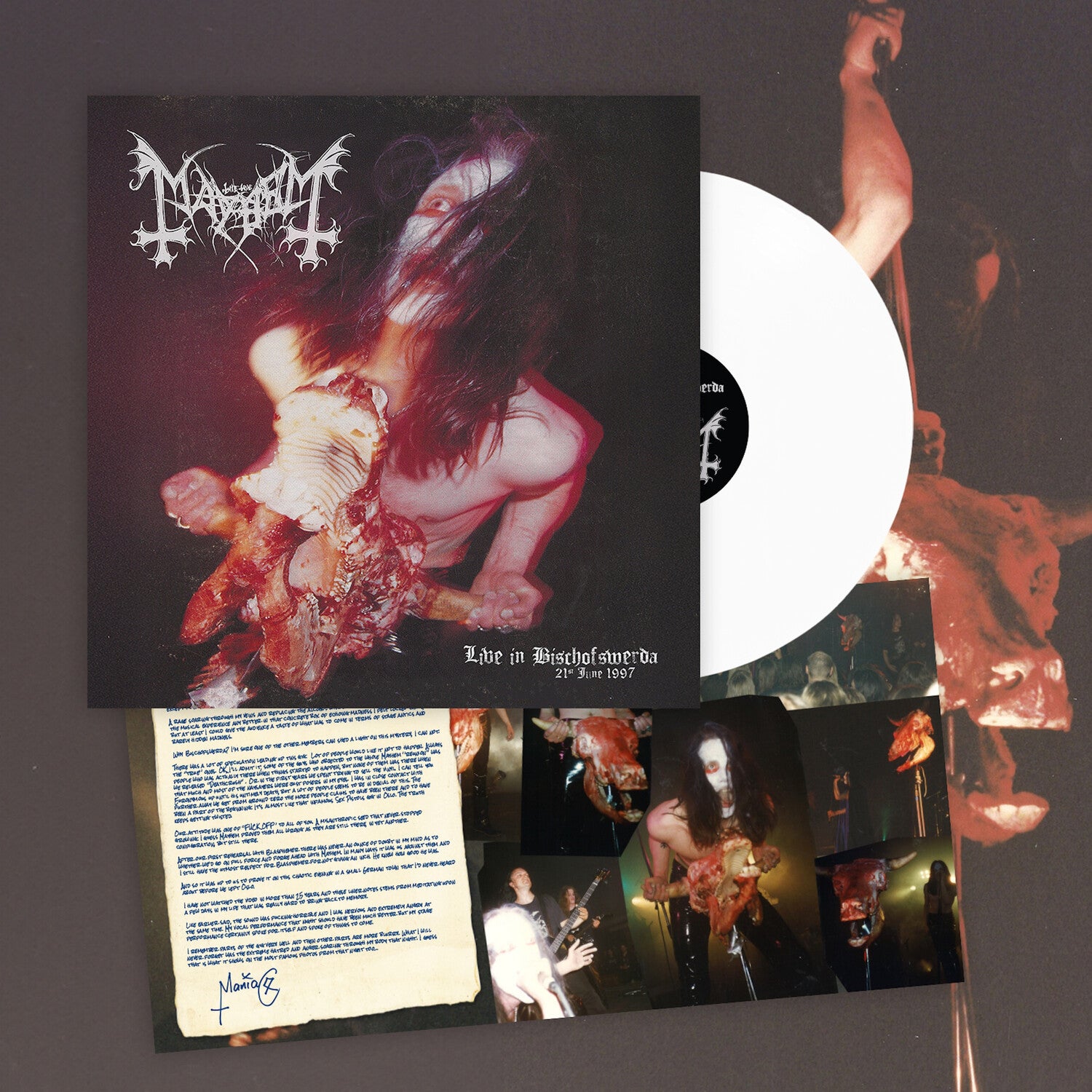 Mayhem - Live In Bischofswerda (21St June 1997) (White Vinyl)