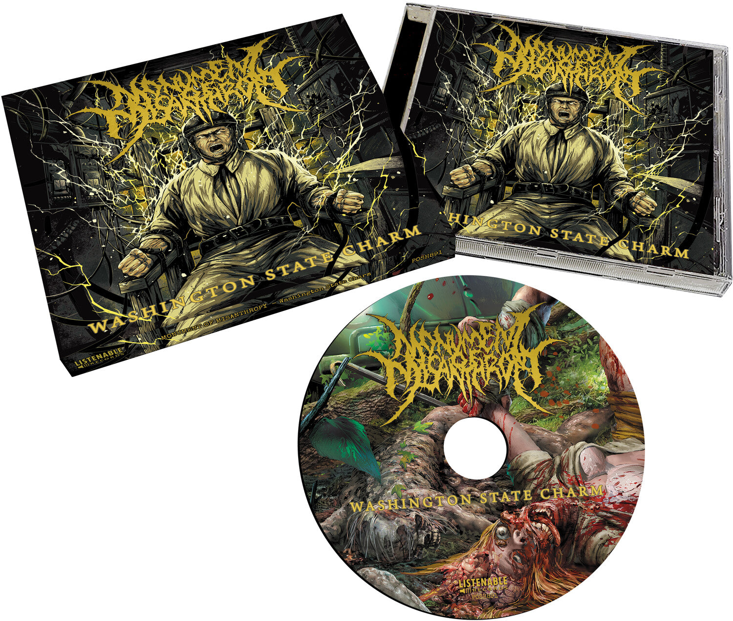 Monument of Misanthropy - Washington State Charm (Limited Edition) (CD)