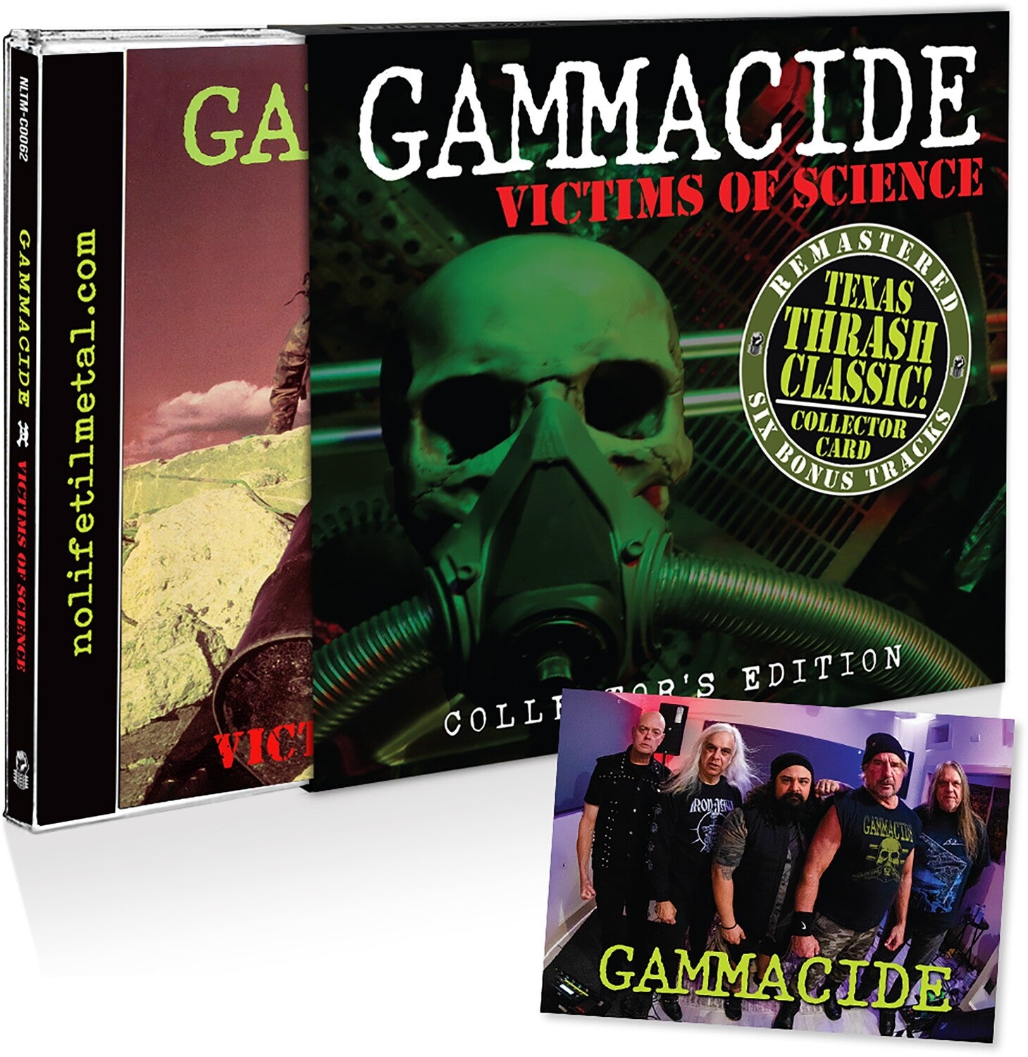Gammacide - Victims of Science (Limited Edition) (CD)