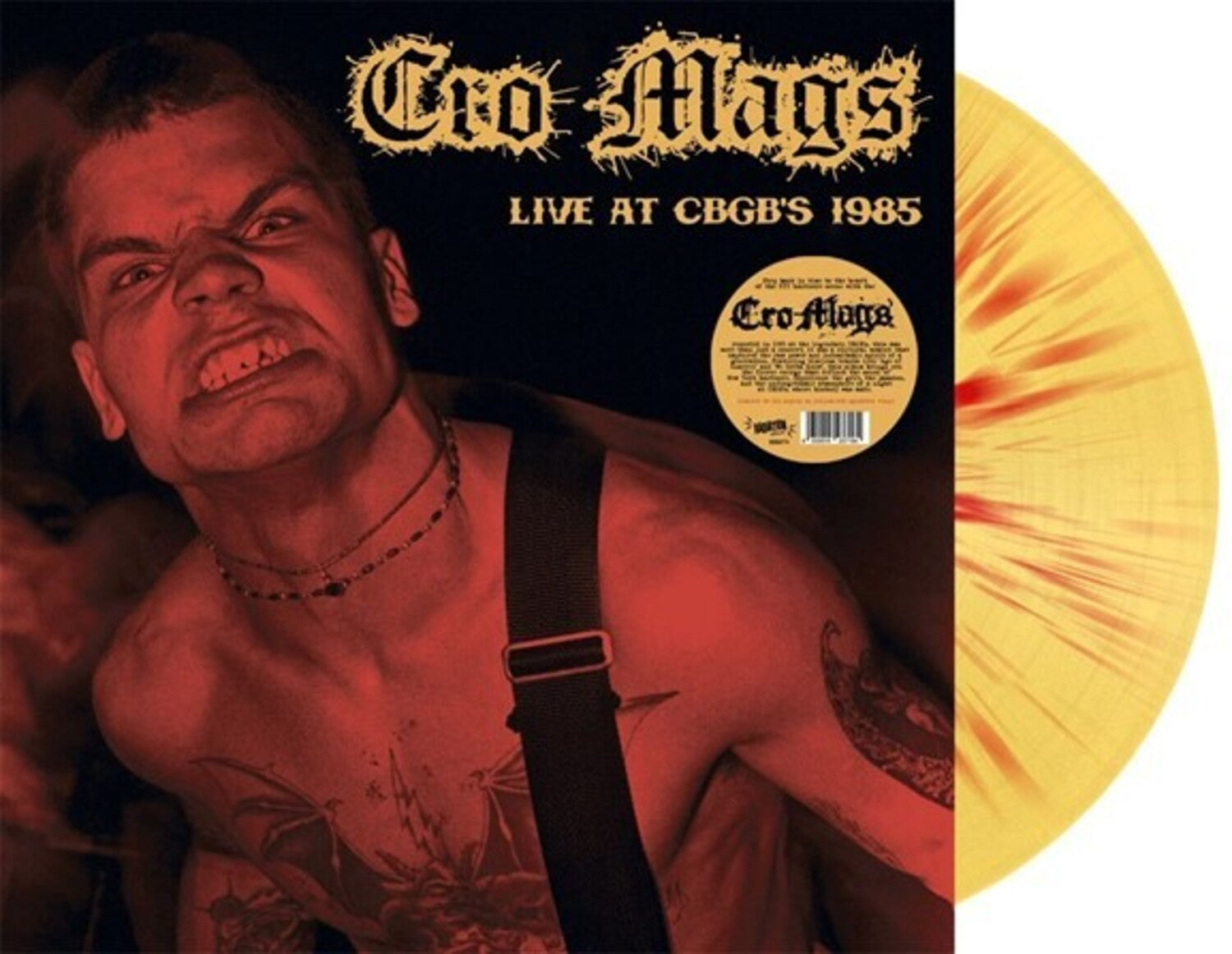 Cro-Mags - Live At CBGB's 1985 - Limited Splatter Colored Vinyl (Splatter Vinyl)