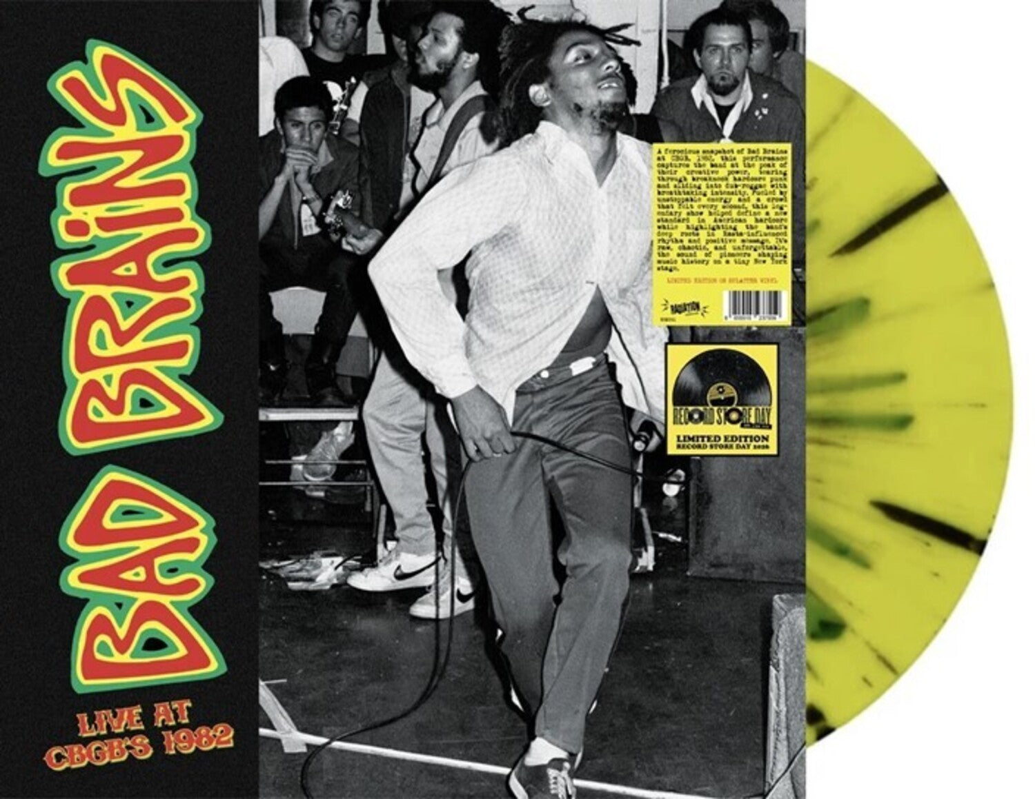 Bad Brains - Live At CBGB'S 1982 - Limited Splatter Colored Vinyl (Splatter Vinyl)