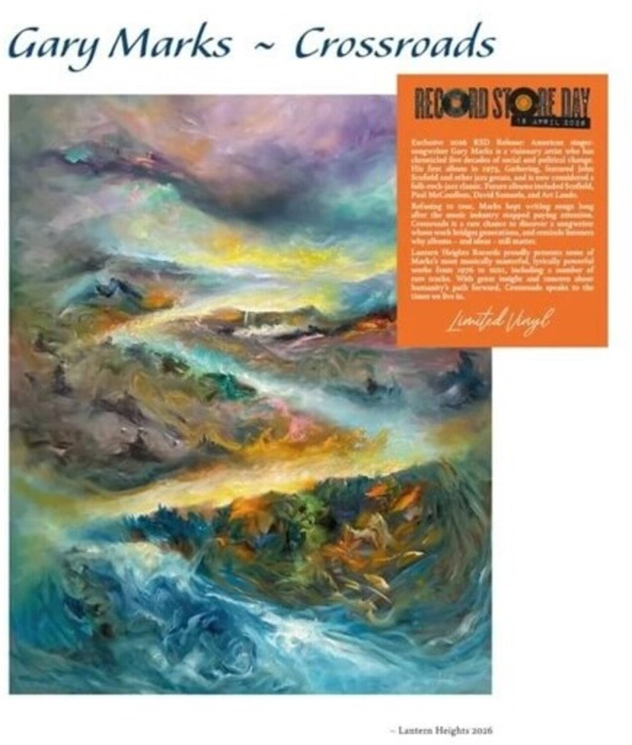 Gary Marks - Crossroads - Limited (Limited Edition)