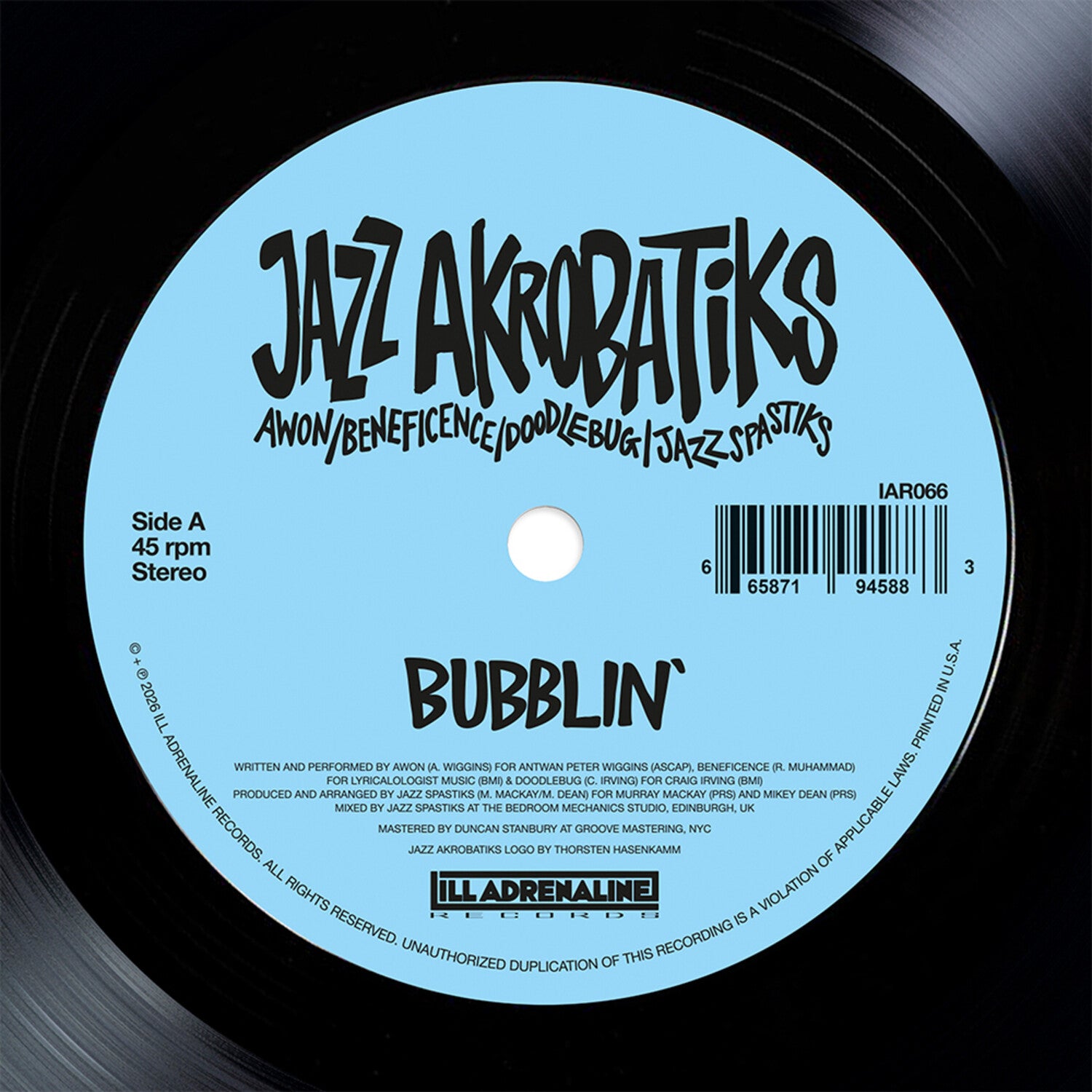 Jazz Akrobatiks - Bubblin'
