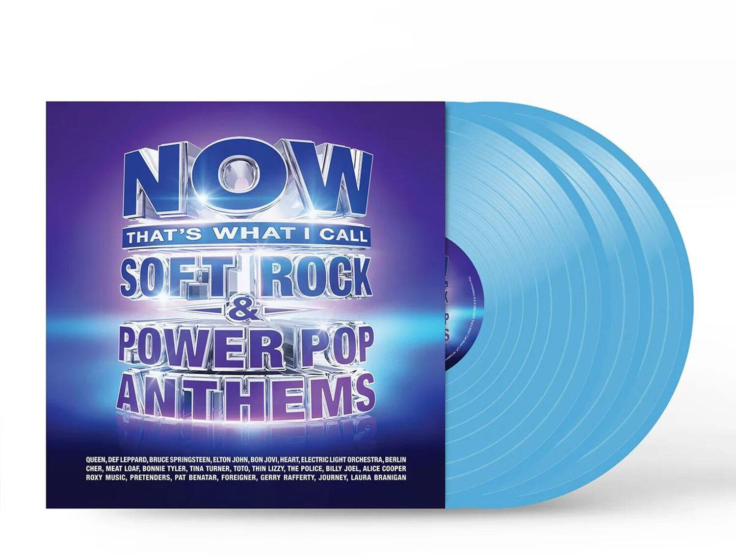 Now That's What I Call Soft Rock & Power Pop Anthems / Various 3xLP (Blue Vinyl)