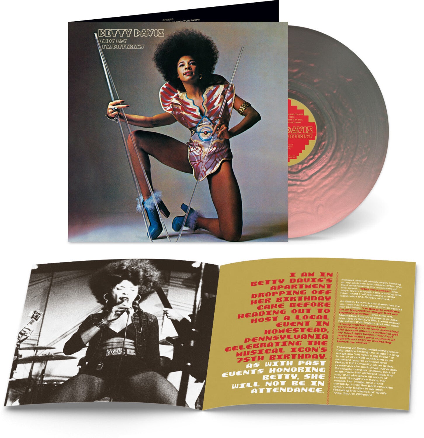 Betty Davis - They Say I'm Different (Expanded)