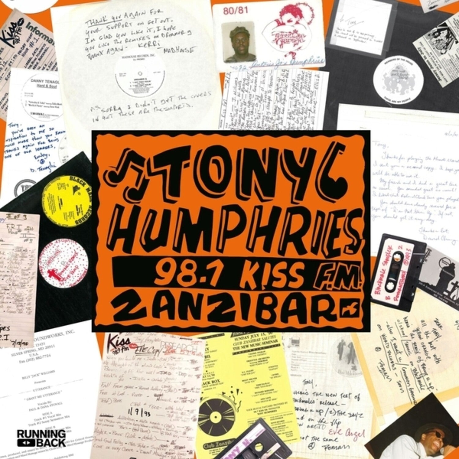Tony Humphries - Running Back Mastermix: Kiss FM Zanzibar Years Vinyl Part Two 3xLP