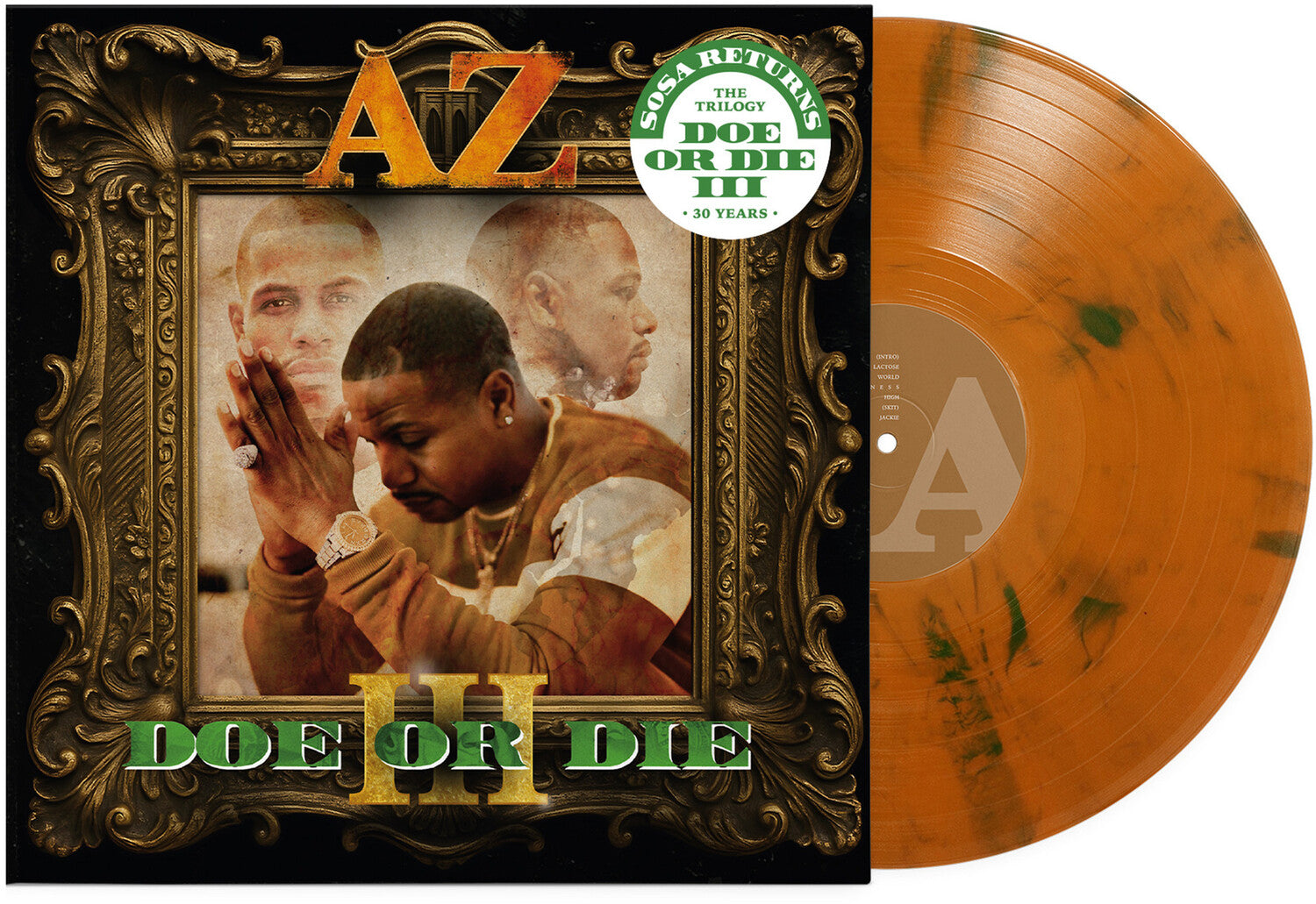 Az - Doe Or Die III (Amber Smoke) (Amber Vinyl)