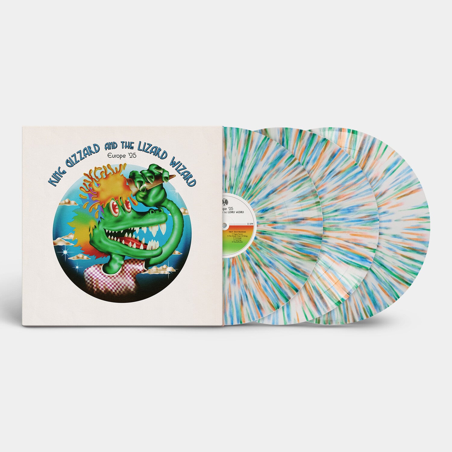 King Gizzard and the Lizard Wizard - Europe '25 Vol. Ii 3xLP (Splatter Vinyl)