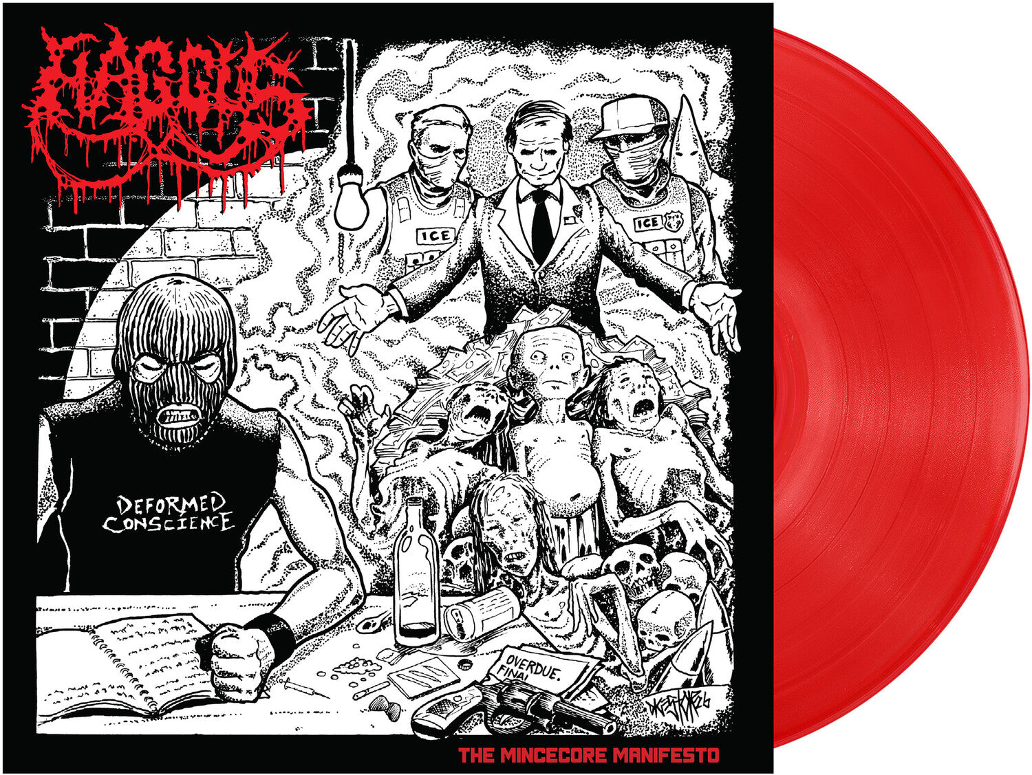 Haggus - The Mincecore Manifesto (Red Vinyl)