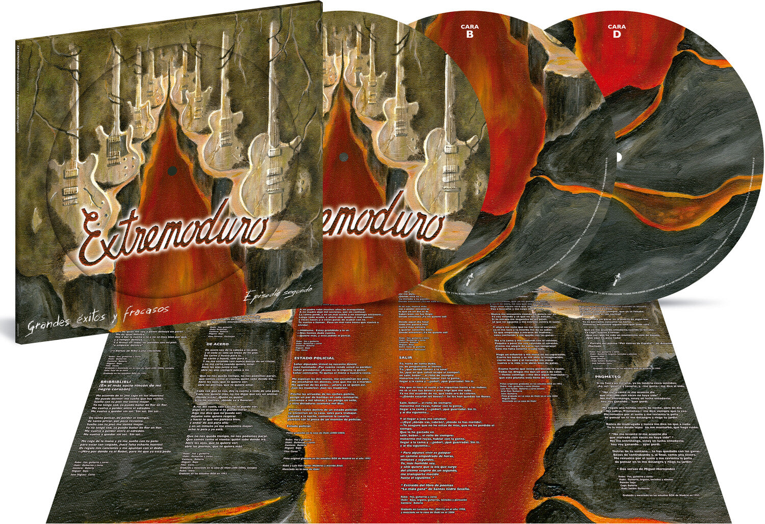 Extremoduro - Grandes Exitos Y Fracasos Volumen 2 - Ltd Double Picture Disc 2xLP (Limited Edition)