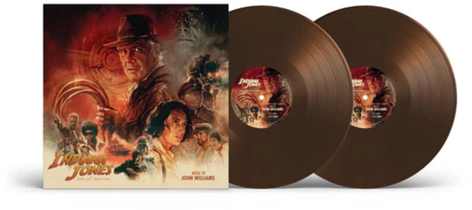 John Williams - Indiana Jones & The Dial Of Destiny (Original Soundtrack) - Limited Brown Colored Vinyl 2xLP (Brown Vinyl)