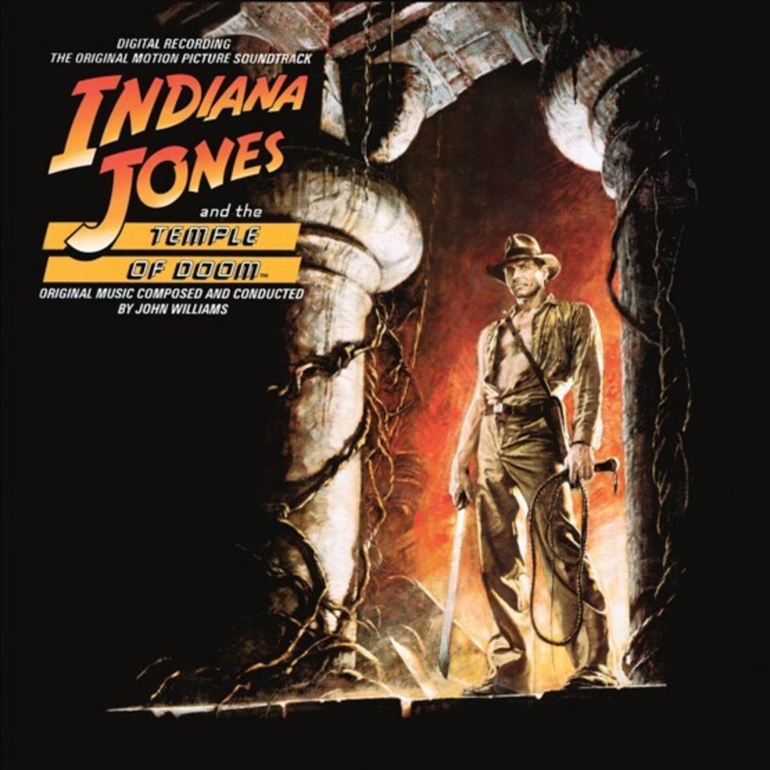 John Williams - Indiana Jones & The Temple Of Doom (Original Soundtrack) - Limited Orange Colored Vinyl 2xLP (Orange Vinyl)