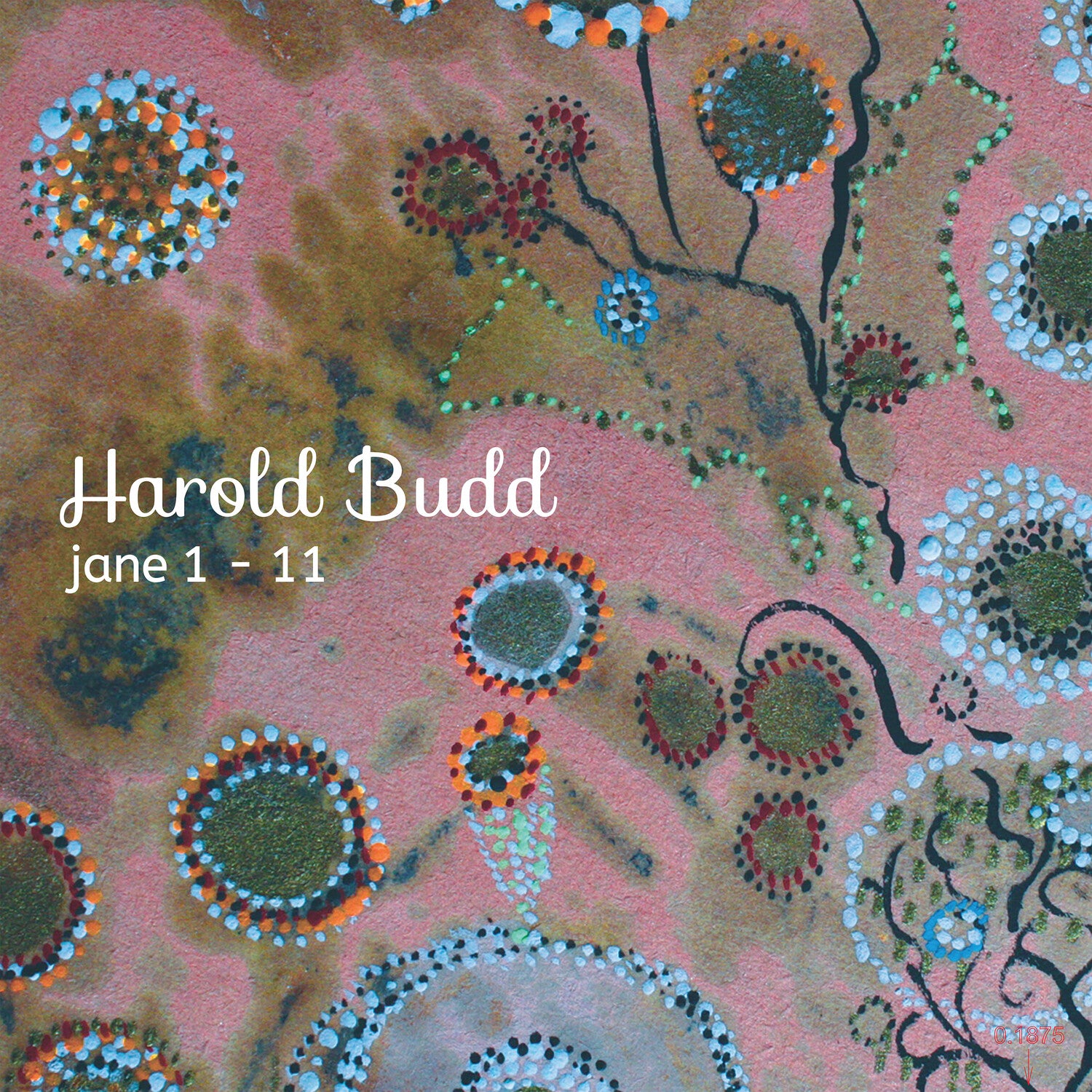 Harold Budd - Jane 1-11 2xLP (Limited Edition)