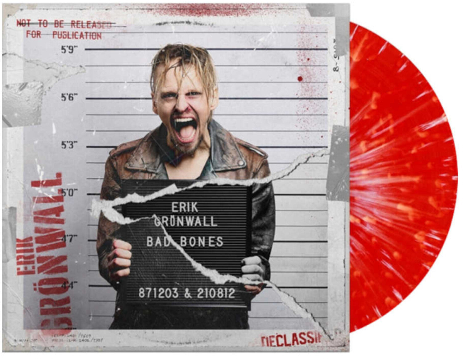 Erik Gronwall - Bad Bones (Splatter Vinyl)