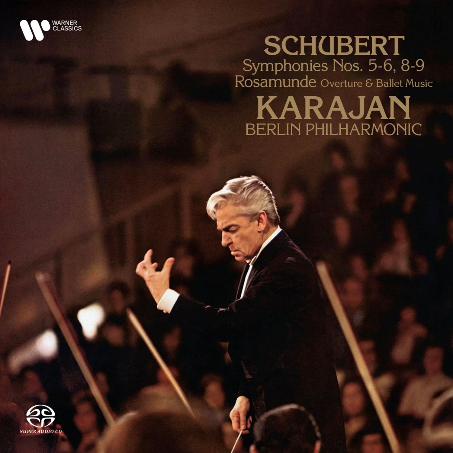 Herbert Von Karajan / Berliner Philharmoniker - Schubert: Symphonies 5-6, 8-9 (Remastered)
